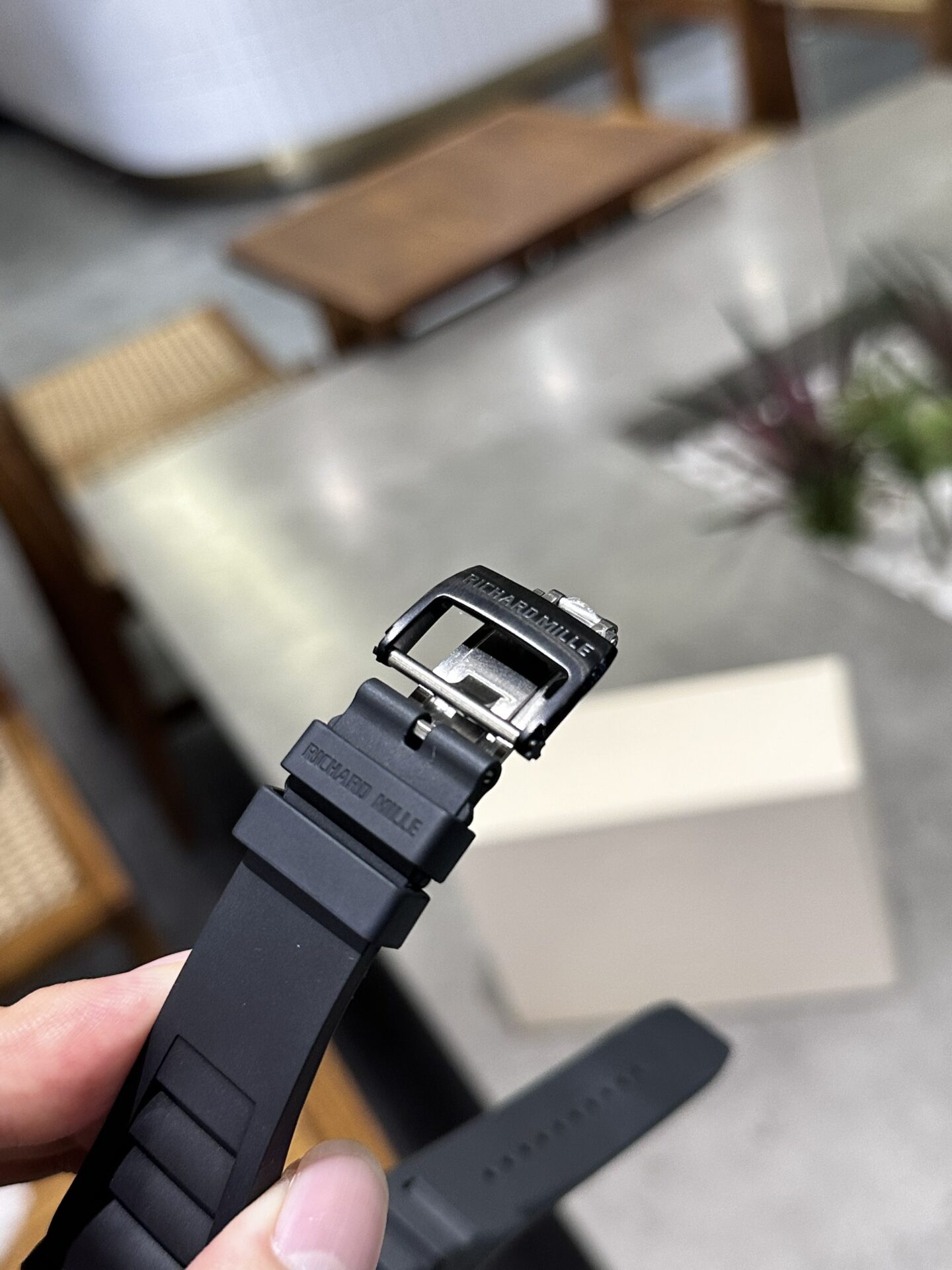 Richard Mille RM055 Black Ceramic Replica 1:1 Watch 45mm