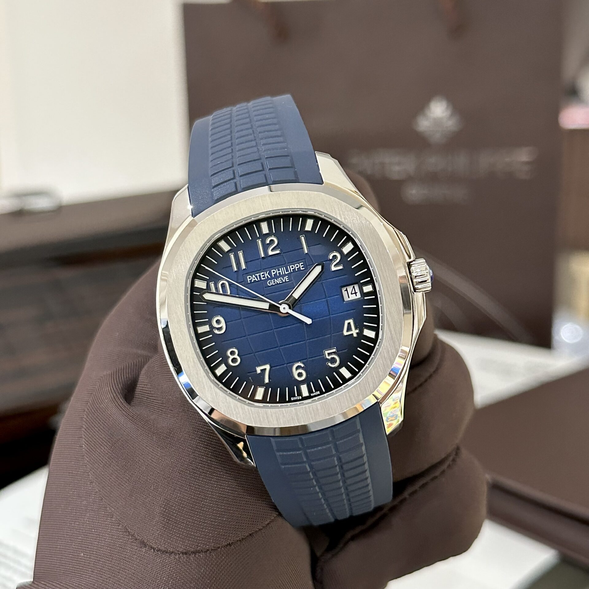 Patek Philippe Aquanaut 5167 Replica 1:1 Watch Blue 3K Factory 40mm