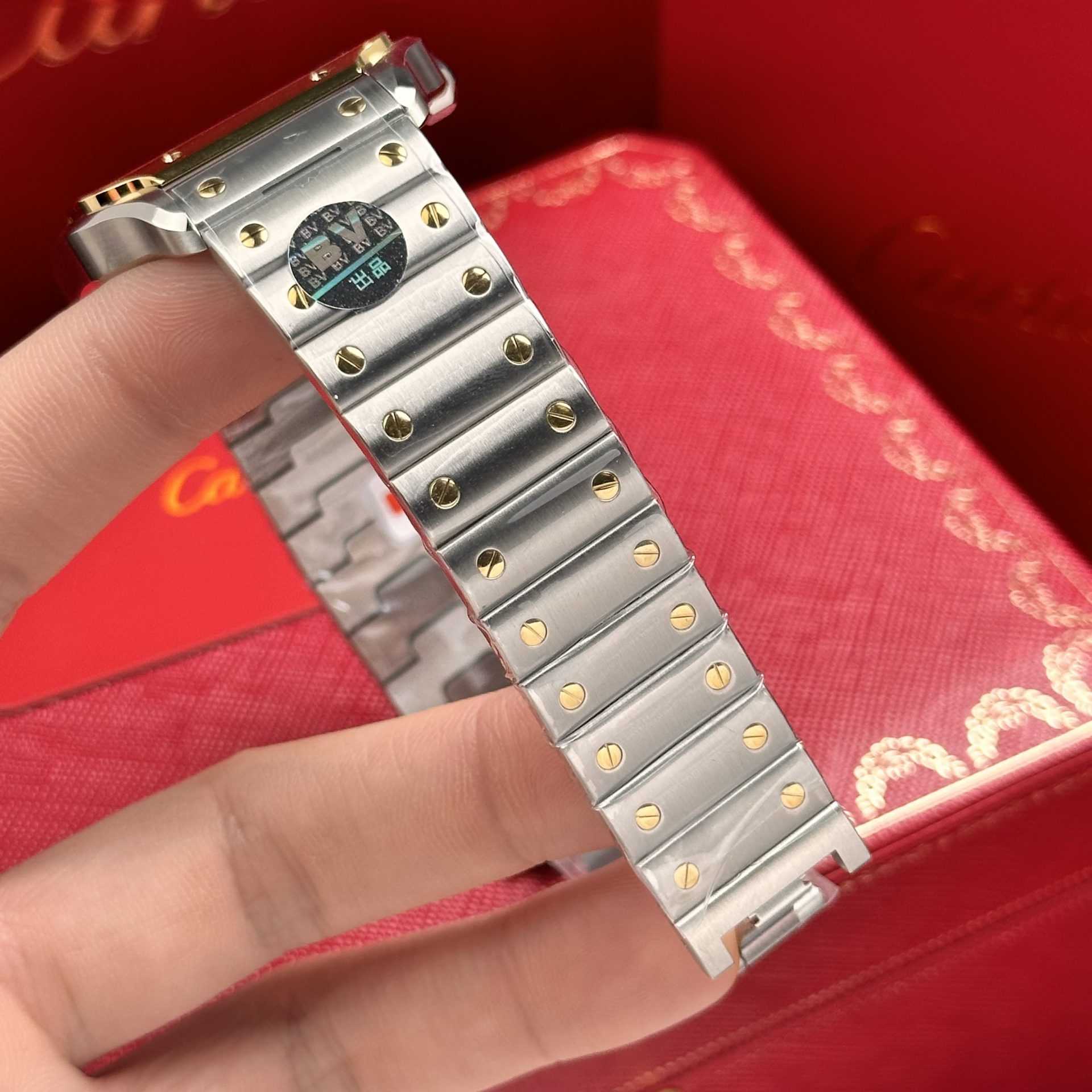 Cartier Replica 11 Watch Santos de Cartier W2SA0009 Demi Gold BV Factory 39.8mm