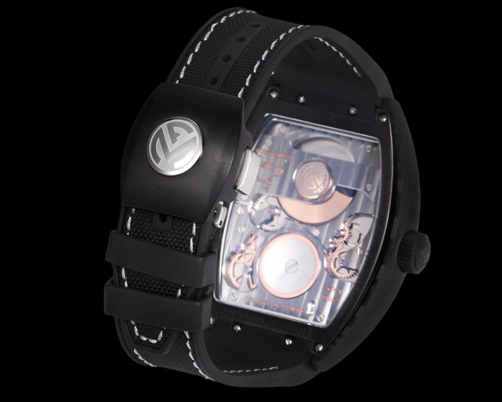 Franck Muller Grand Central Tourbillon Carbon Best Replica Watch 45mm