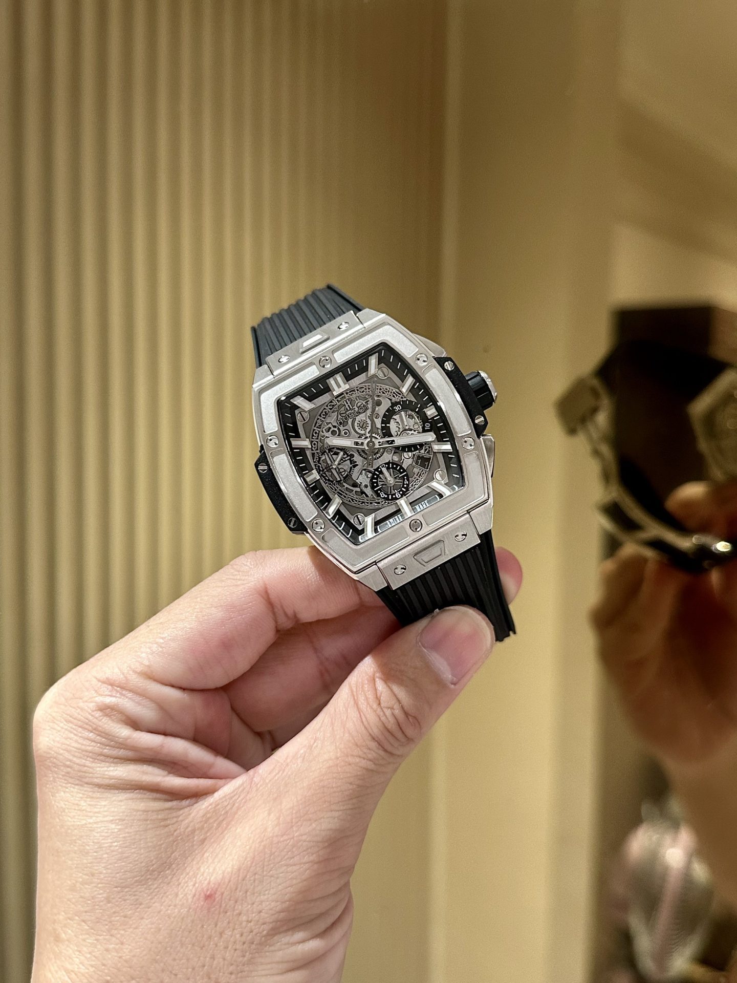 Hublot Replica 1:1 Watch Spirit Of Big Bang Black Titanium Chronograph 42mm