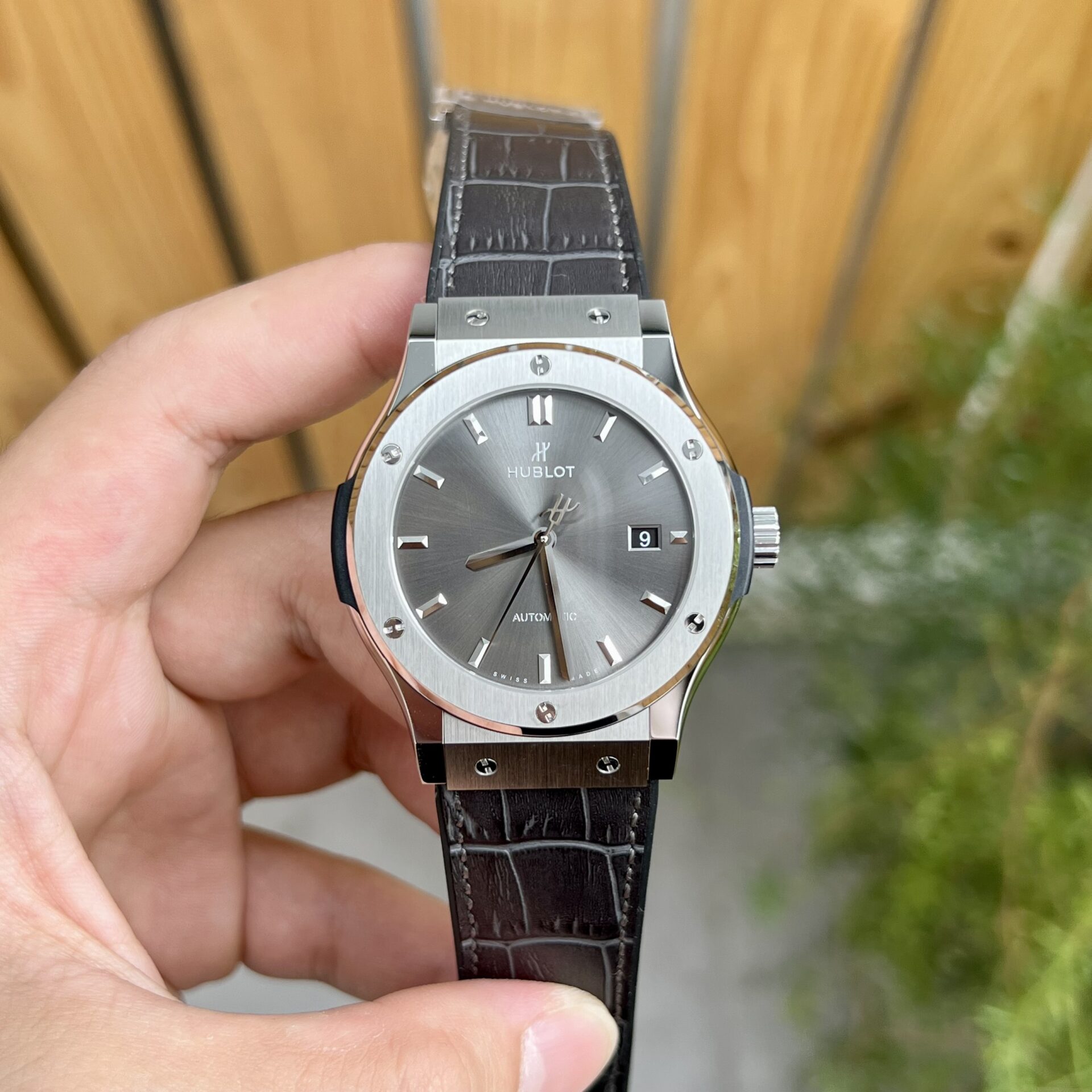 Hublot Replica 11 Watch Classic Fusion Titanium Gray Dial JJF 2023 42mm