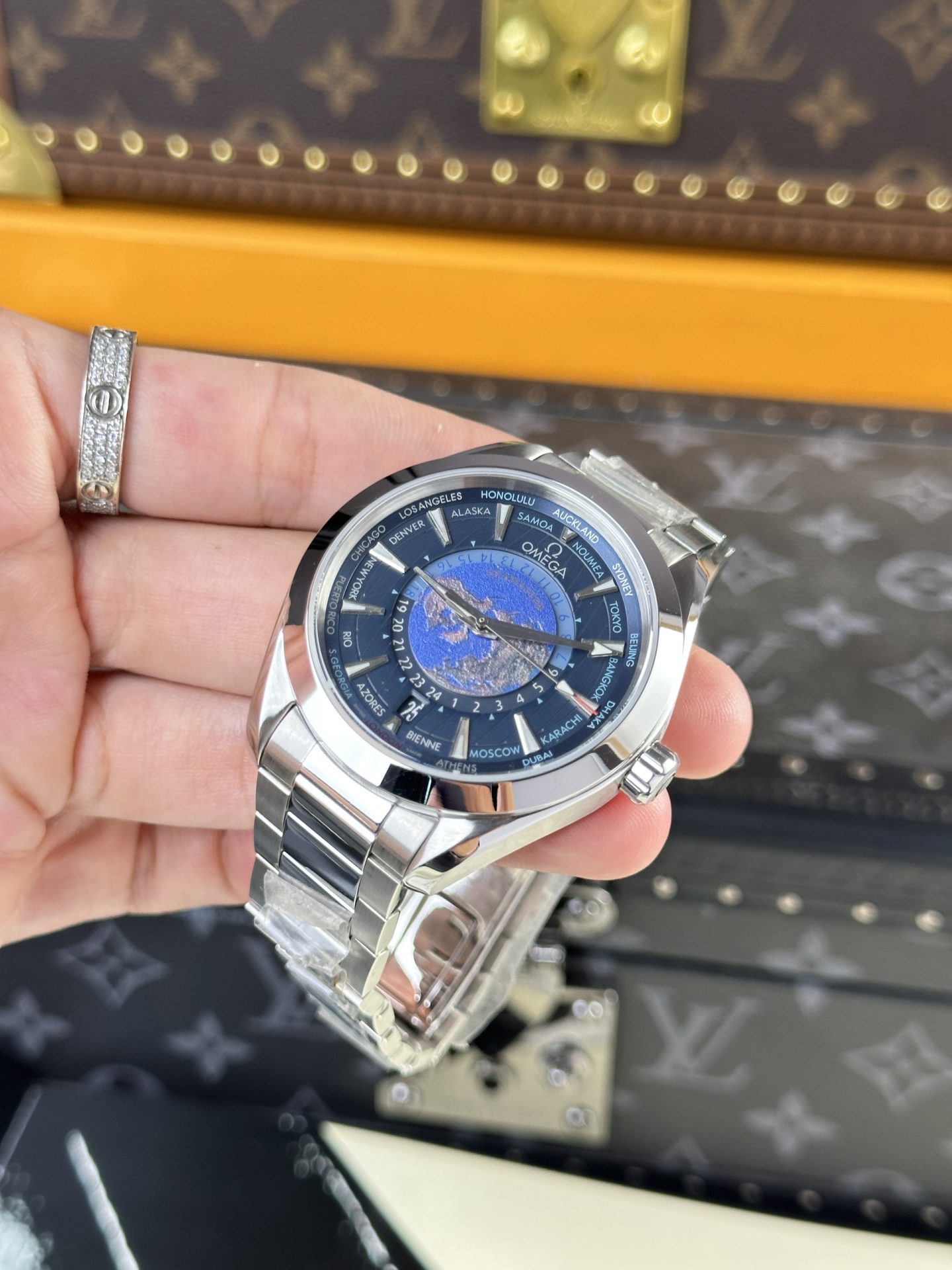 Omega Replica 1:1 Watch Seamaster Aqua Terra Blue Dial VS Factory 43mm