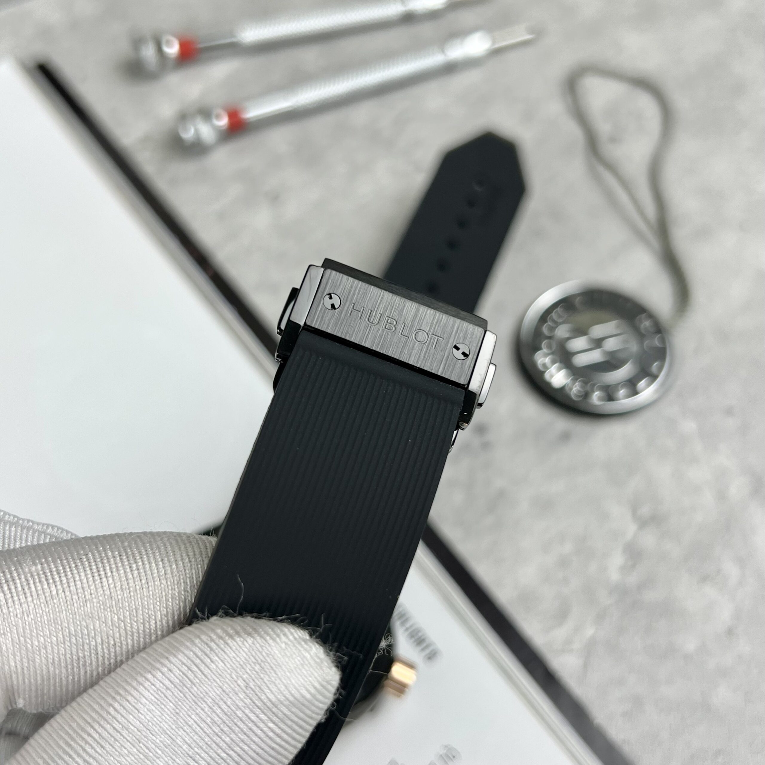 Hublot Replica Watch Classic Fusion Ceramic Demi Premium HBF 42MM