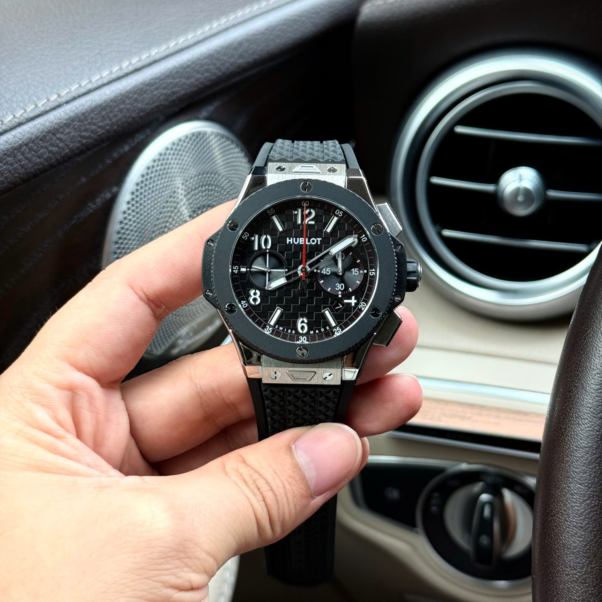 Hublot Best Replica Watches Big Bang 20th Anniversary Titanium Ceramic Men s BBA Factory 43mm