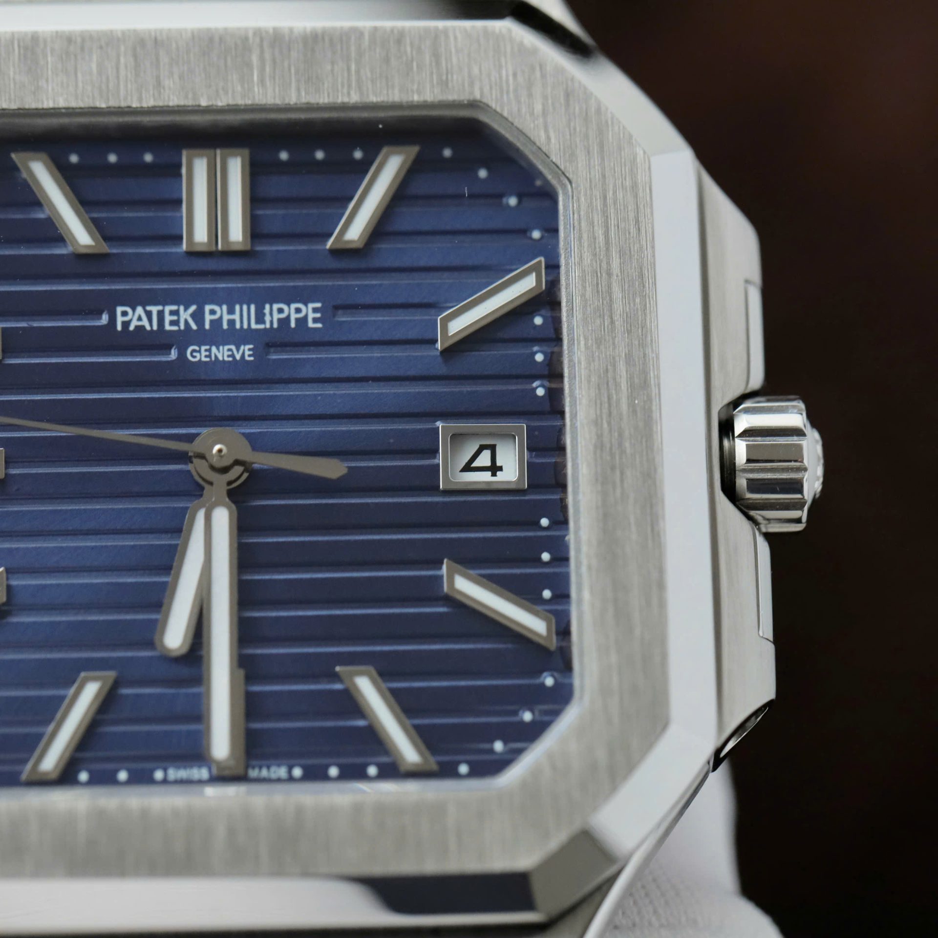 Patek Philippe Best Replica Watches Cubitus 5821 Blue Dial Automatic Movement TW Factory 45mm