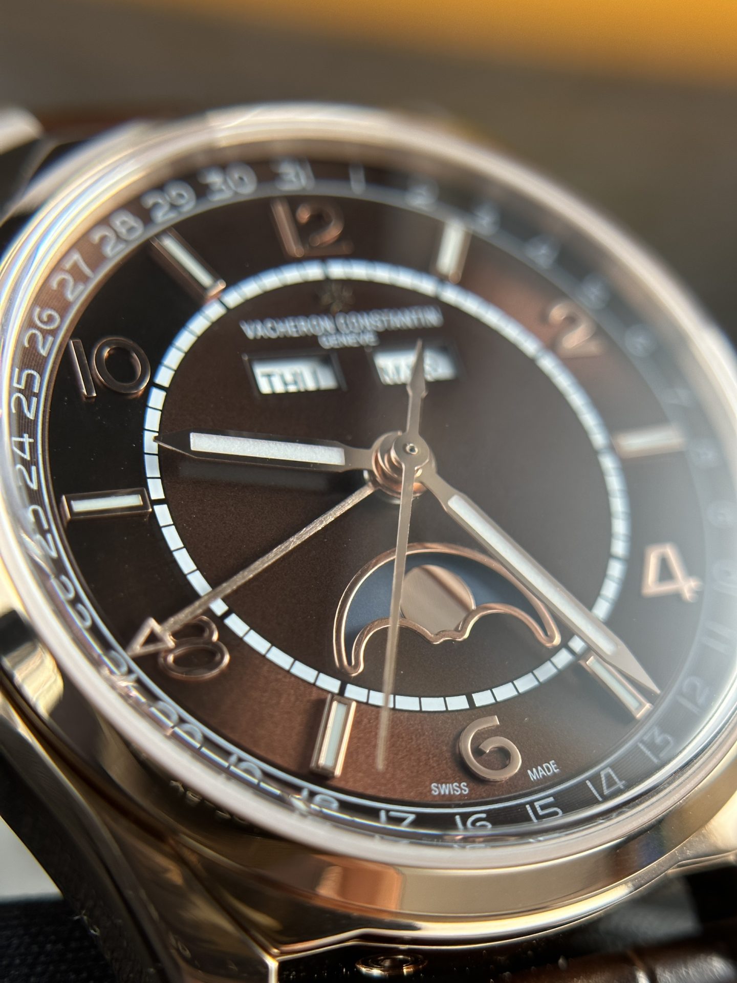 Vacheron Constantin Replica 1:1 Watch FiftySix Complete Calendar 4000E ZF 40mm