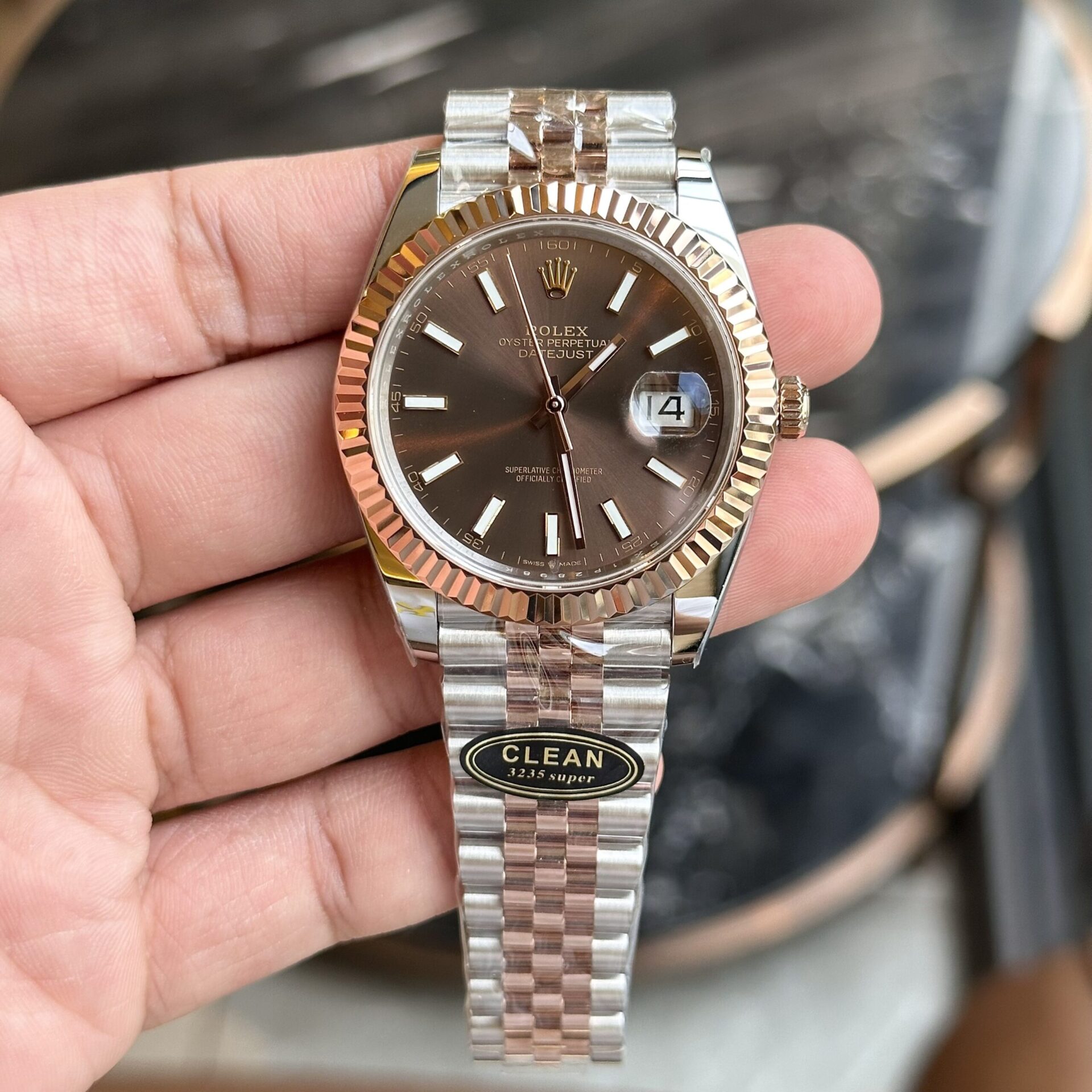 Rolex Replica 1:1 Watch DateJust 126331 Chocolate Dial Clean Factory 41mm