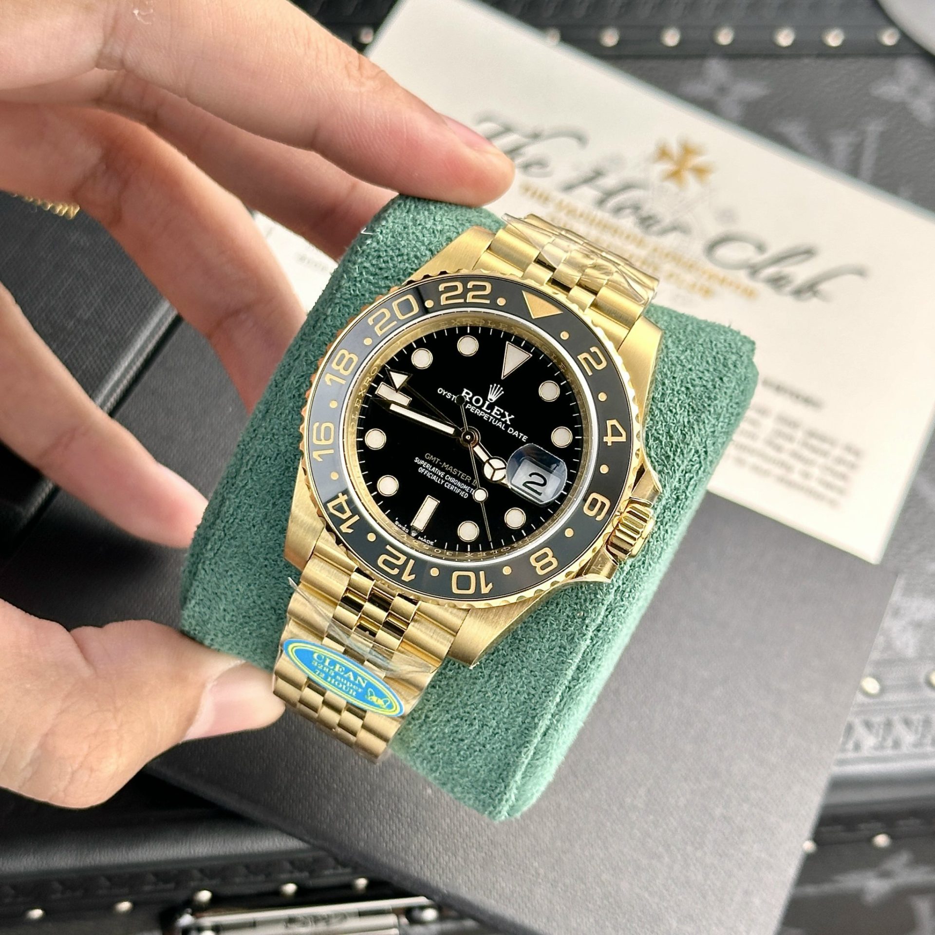 Rolex Replica 1:1 Watch GMT-Master II 126718GRNR Black Dial Clean Factory 40mm