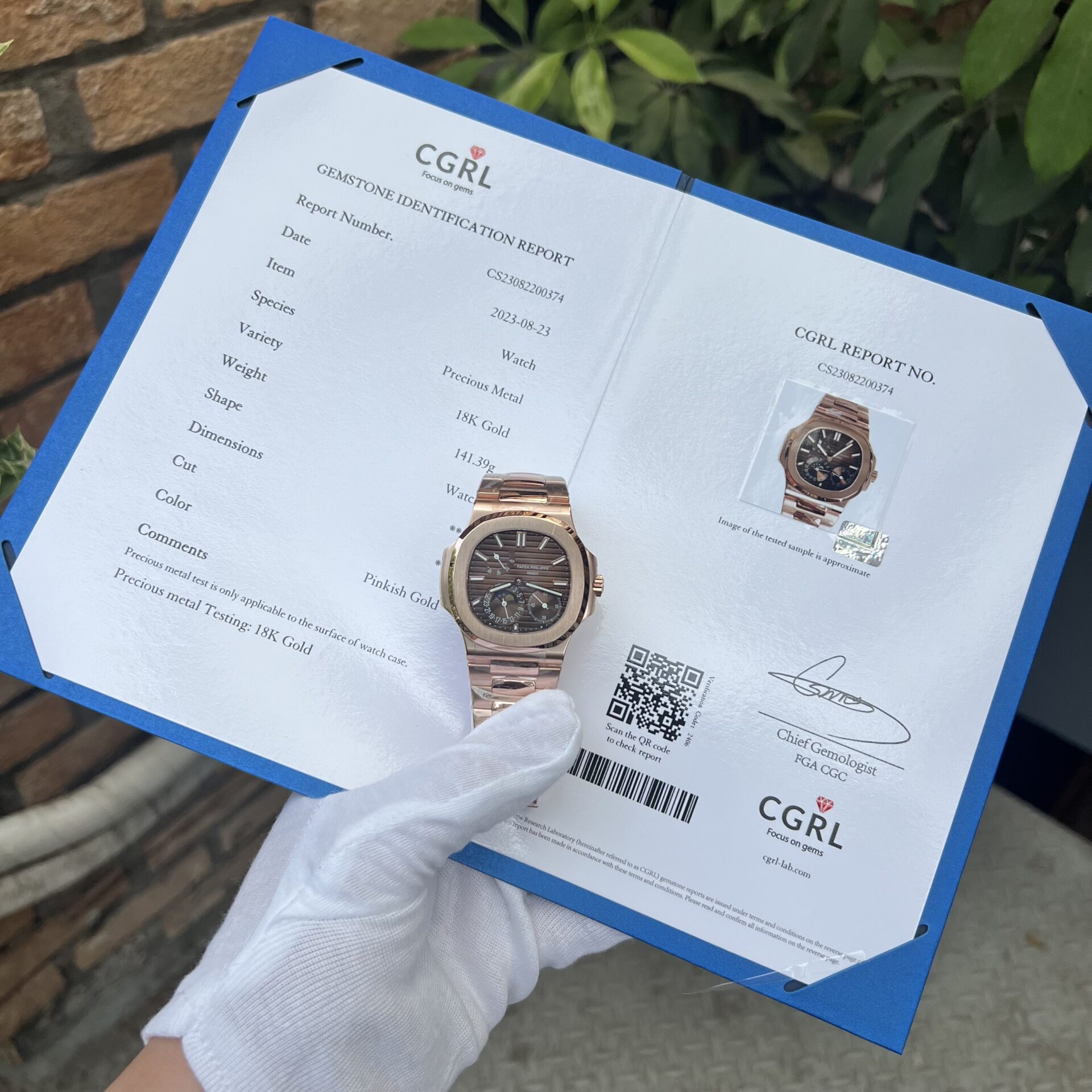 Patek Philippe Replica 11 Watch Nautilus 5712 Rose Gold Wrapped Chocolate Dial GRF 40mm