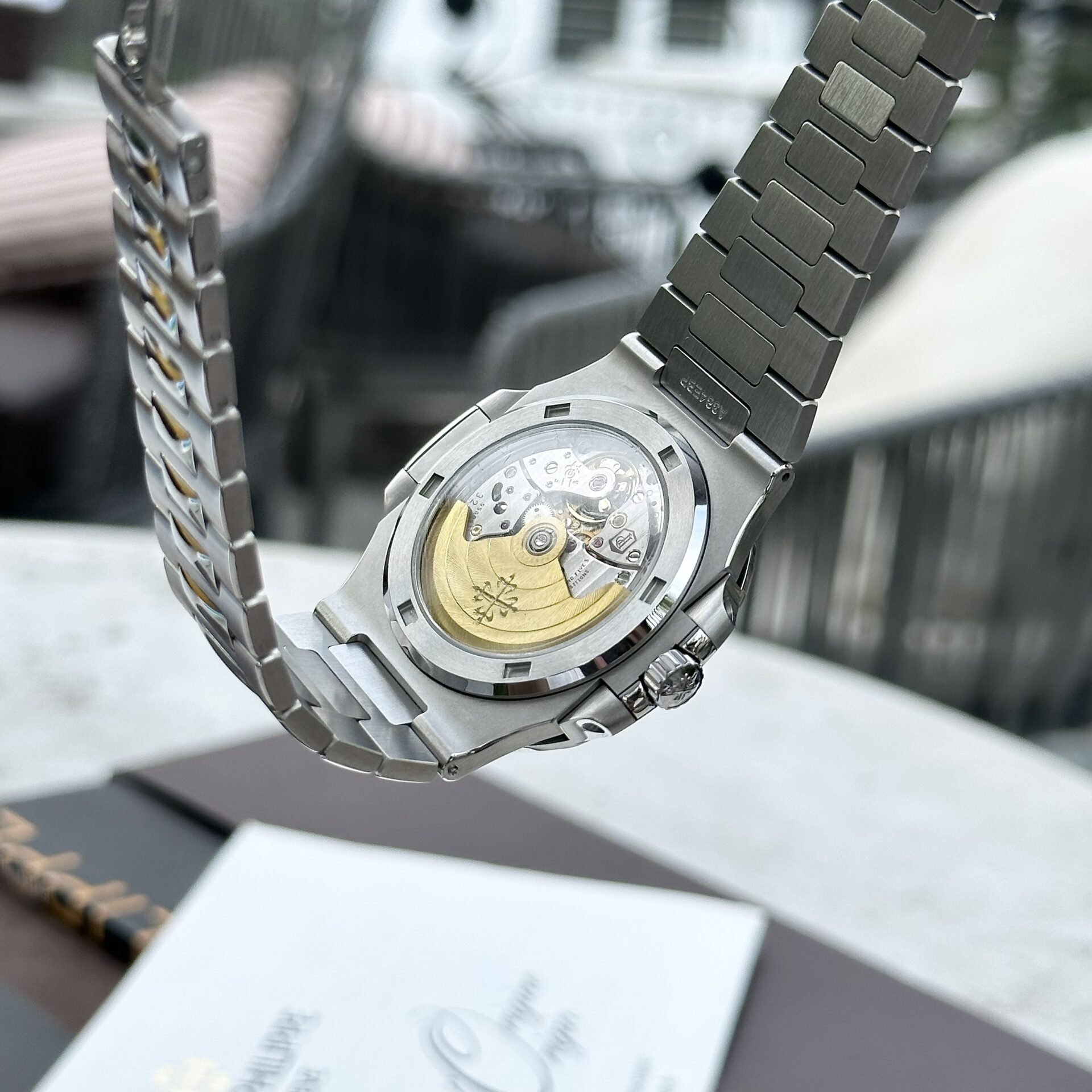 Patek Philippe Nautilus 5711 Rep 1:1 White Dial Luminous Markers Factory 3K 40mm