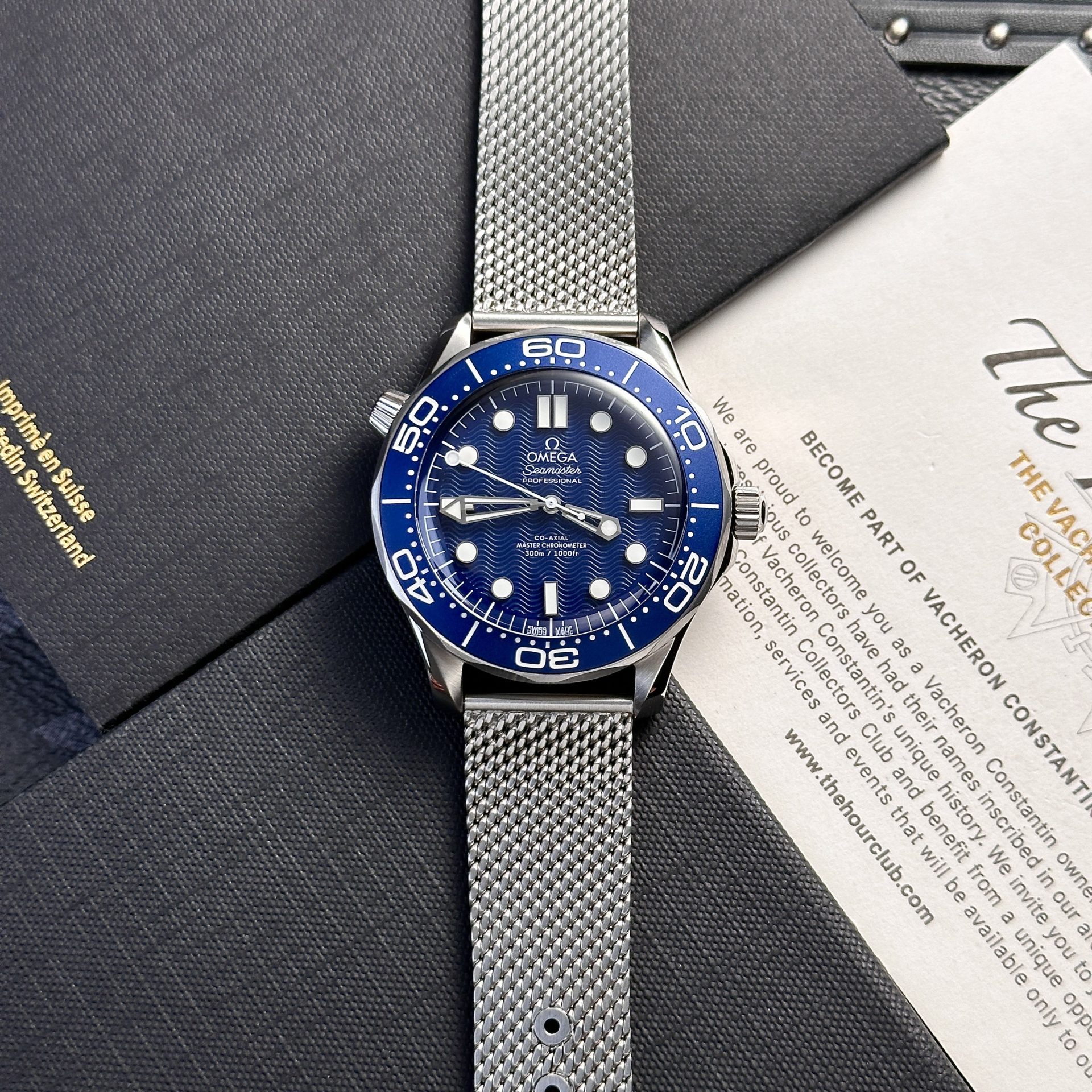 Omega Replica 1:1 Watch Seamaster Professional  Blue Dial VS Factory 42mm