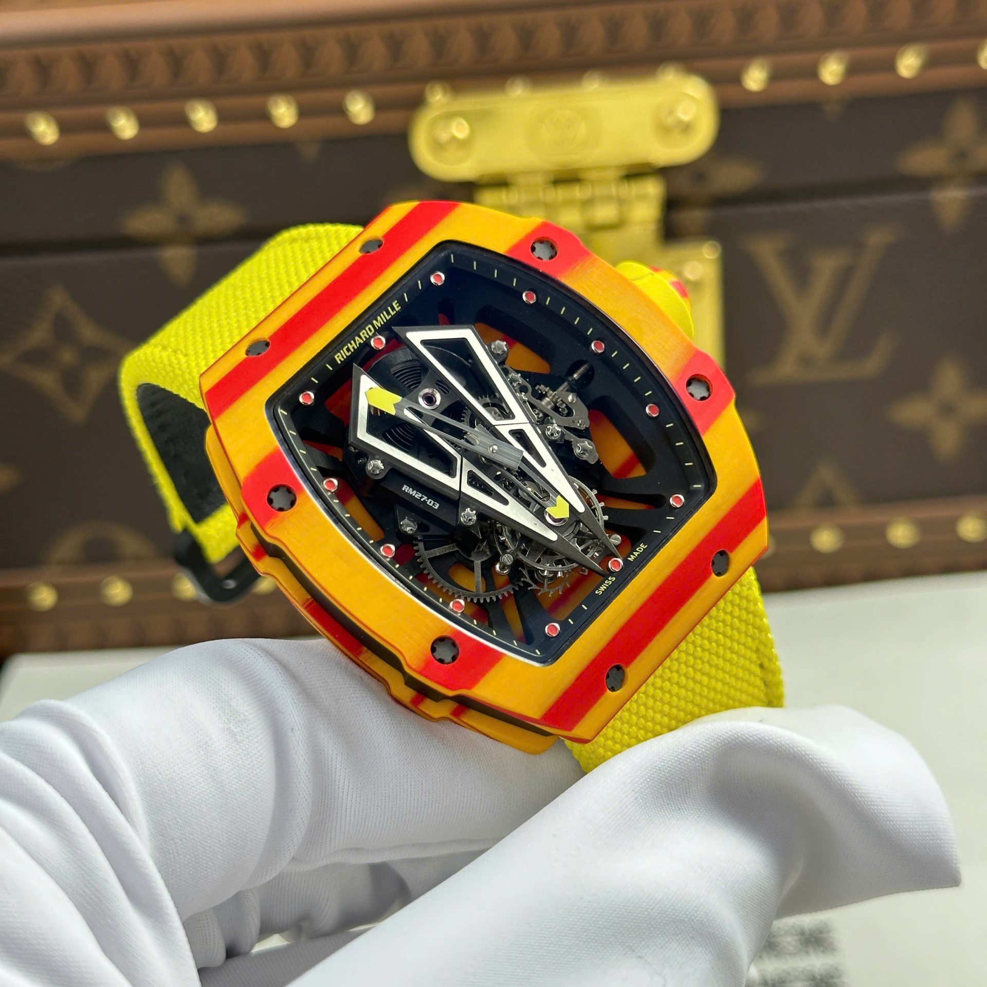 Richard Mille Replica Watches RM27-03 Tourbillon Full Carbon 44mm