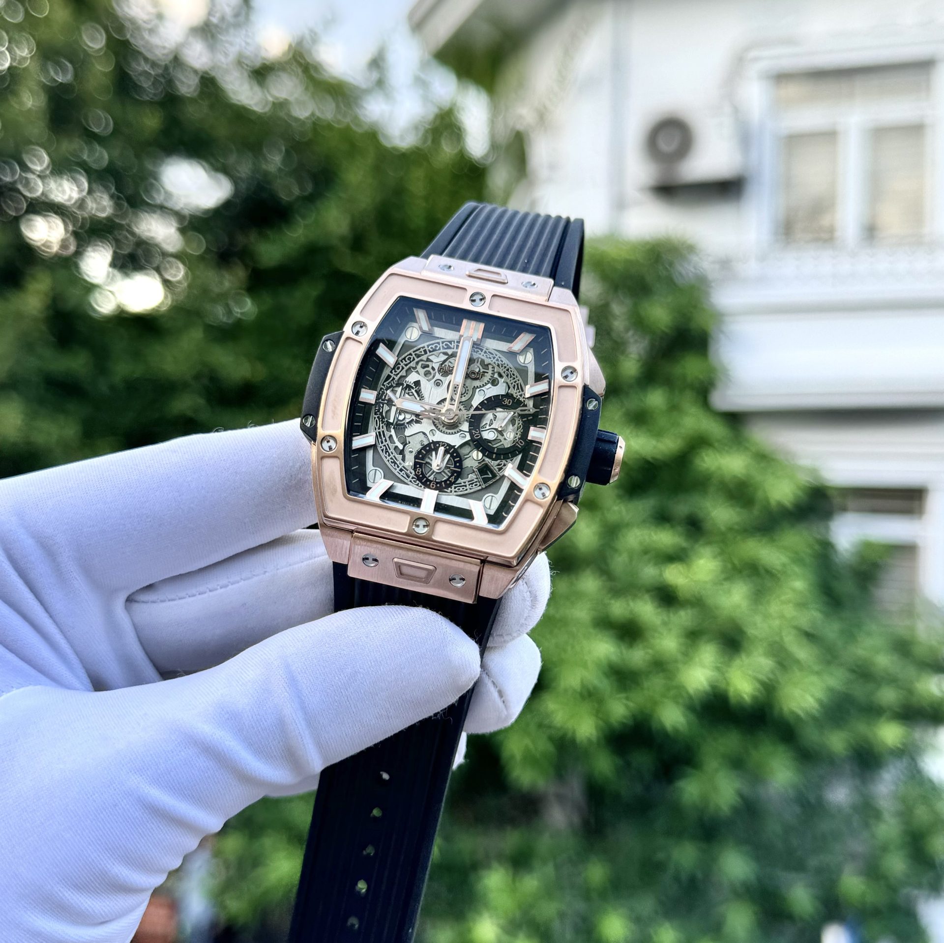 Hublot Replica 1:1 Watch Spirit Of Big Bang Chronograph King Gold 42mm