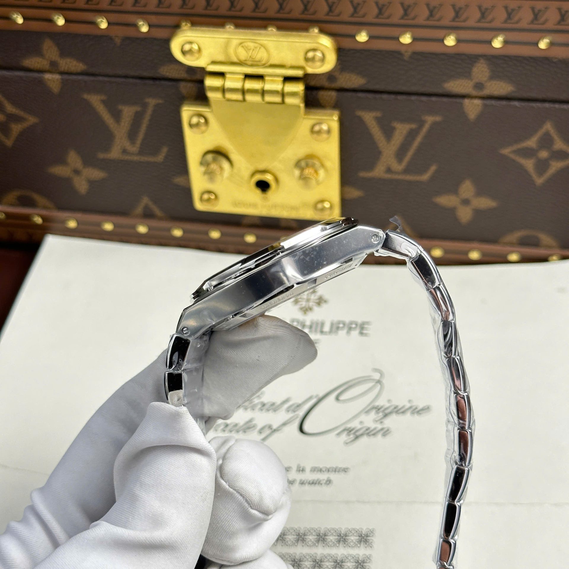 Vacheron Constantin Overseas 4500V Replica Watch Dial Blue PPF Factory 41mm