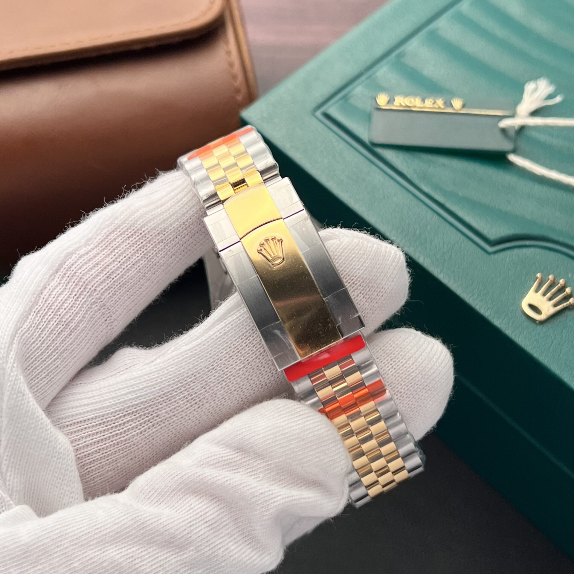 Rolex Rep 11 Watch DateJust MOP Moissanite Diamond Bezel EW 36mm