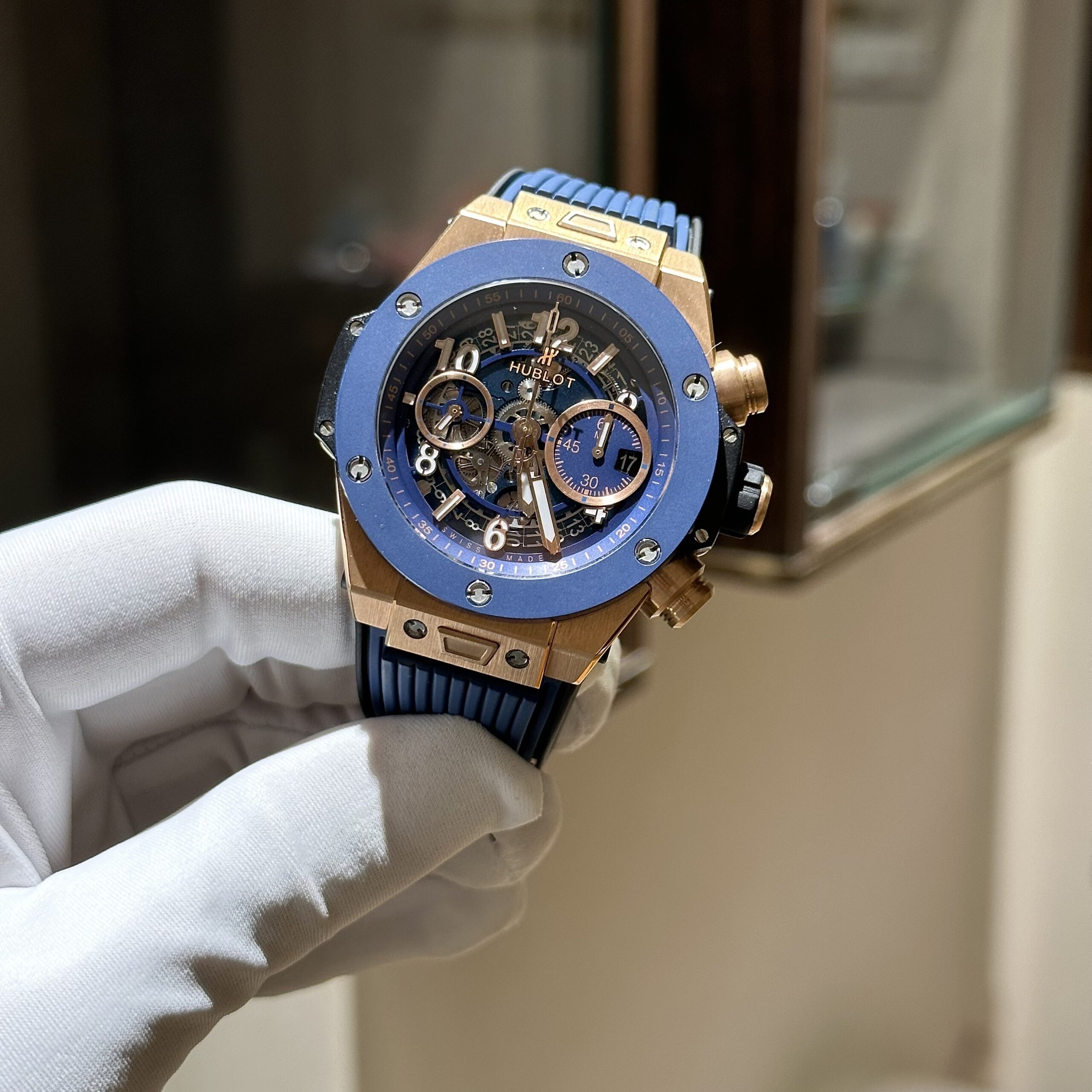 Hublot Replica 1:1 Watch Big Bang Unico Demi King Gold Factory BBF 44mm