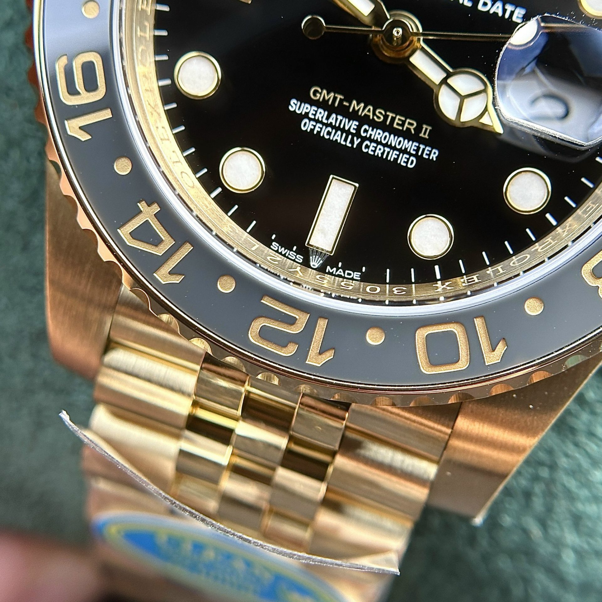Rolex Replica 1:1 Watch GMT-Master II 126718GRNR Black Dial Clean Factory 40mm