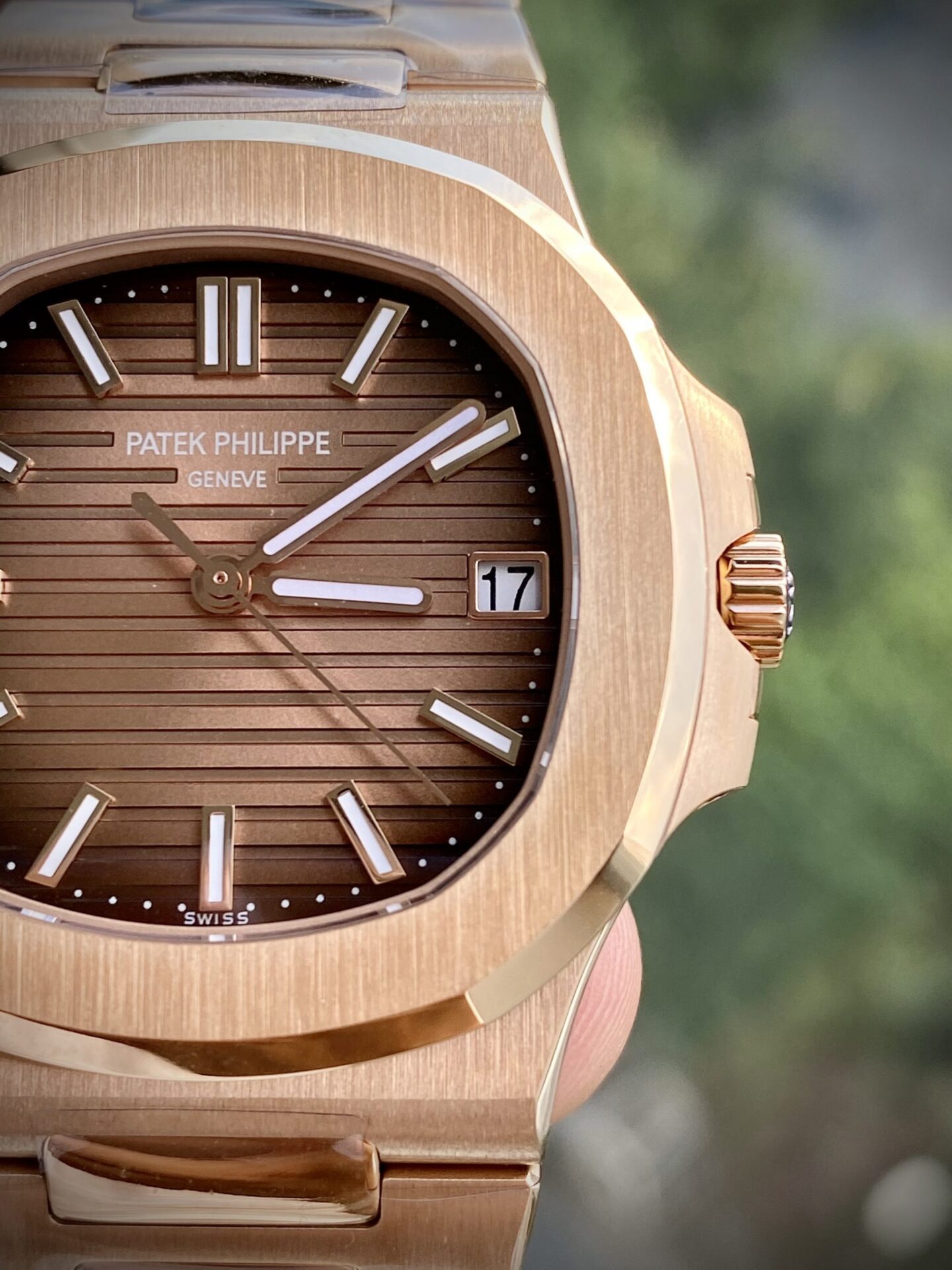 Patek Philippe Replica 11 Watch Nautilus 5711 Brown Dial Factory 3K 40mm