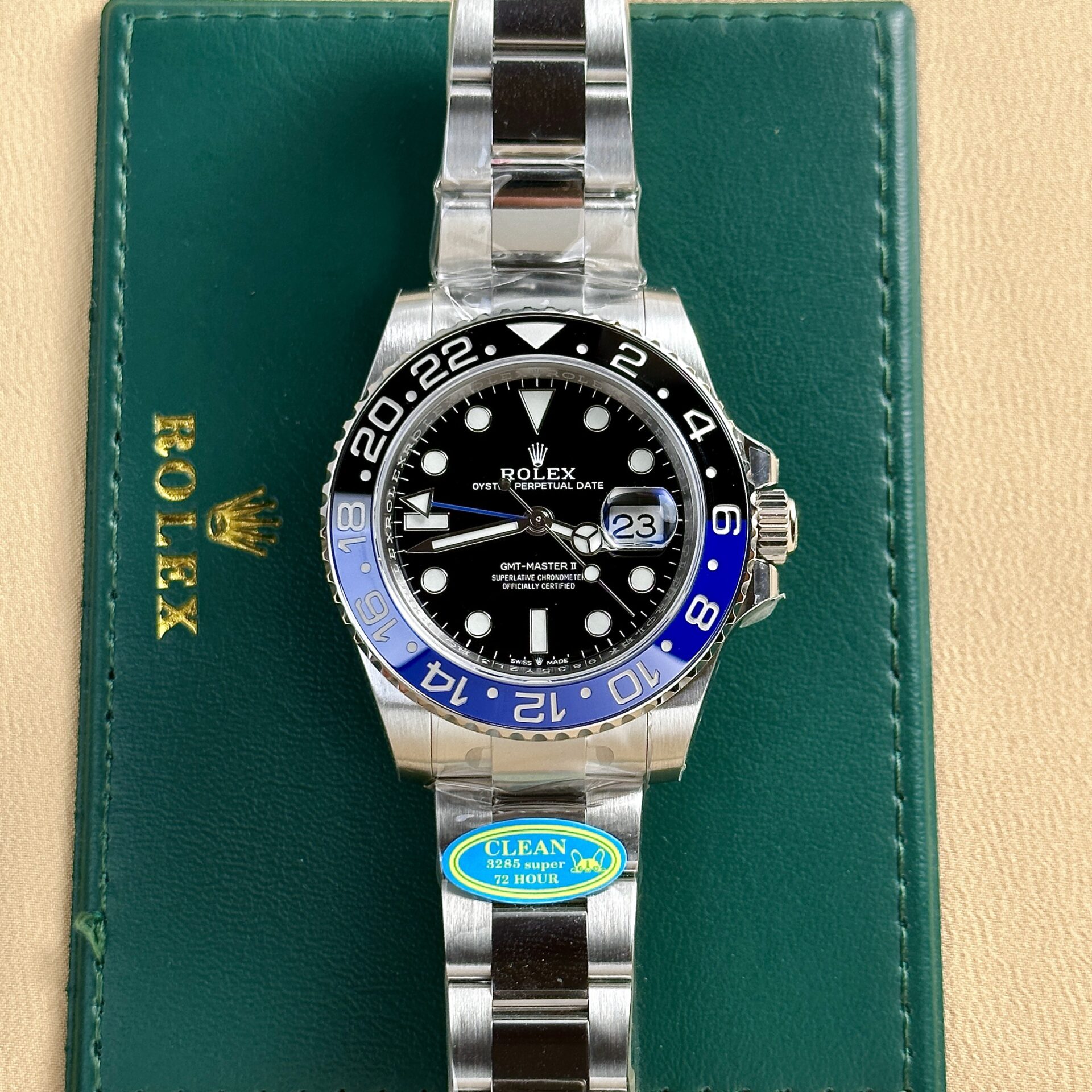 Rolex GMT-Master II 116710BLNR Batman Replica 1:1 Watch Factory Clean 40mm