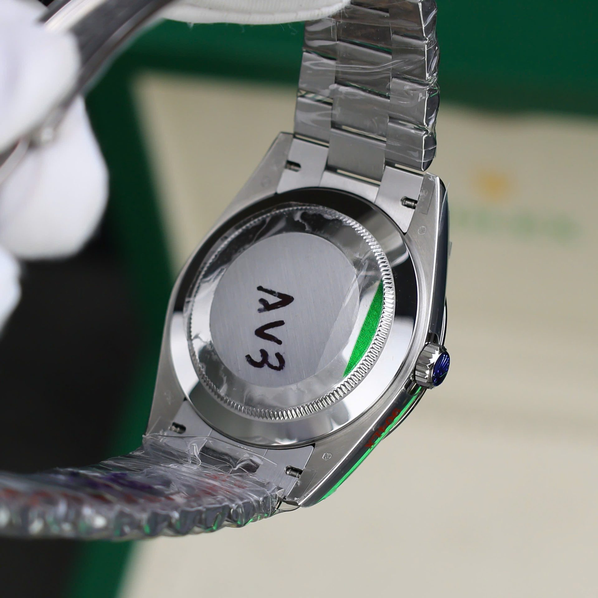 Rolex Day-Date Best Copies Watch Diamonds Moissanite Custom GM Factory 40mm