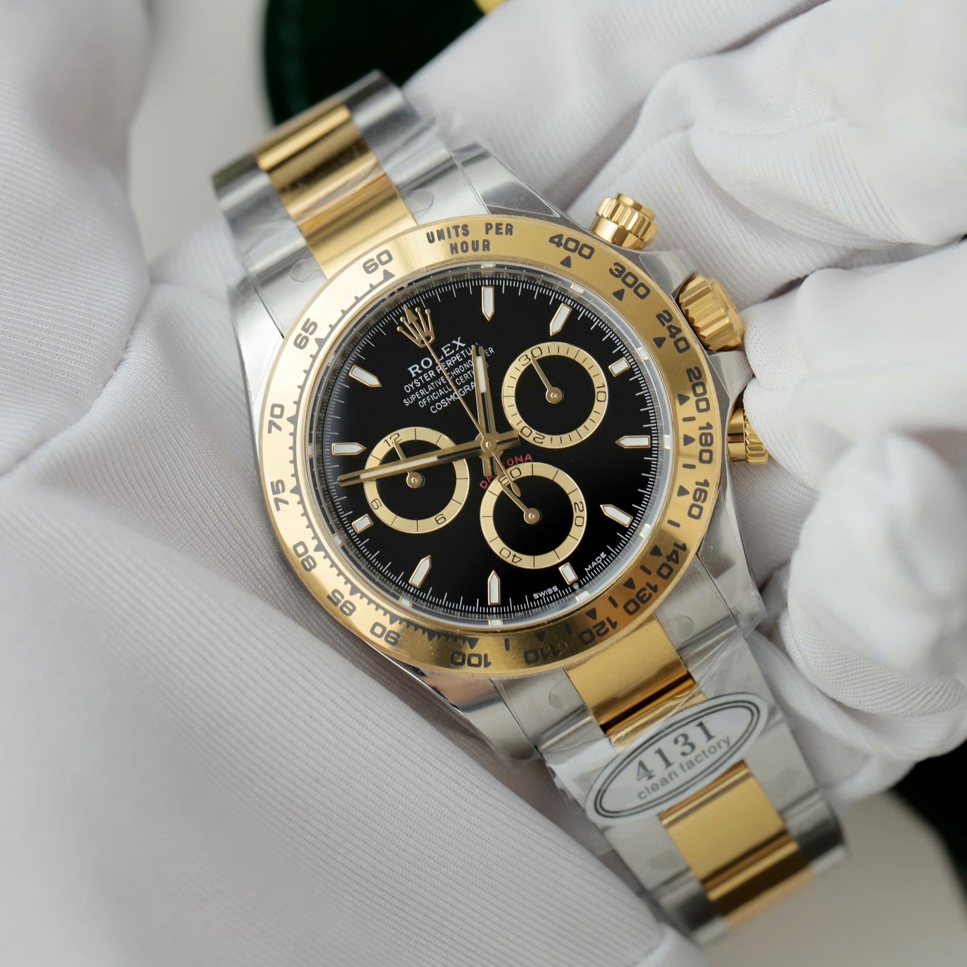 Rolex Cosmograph Daytona 126503 Luxury Fake Watches Calibre 4131 Movement Clean Factory 40mm