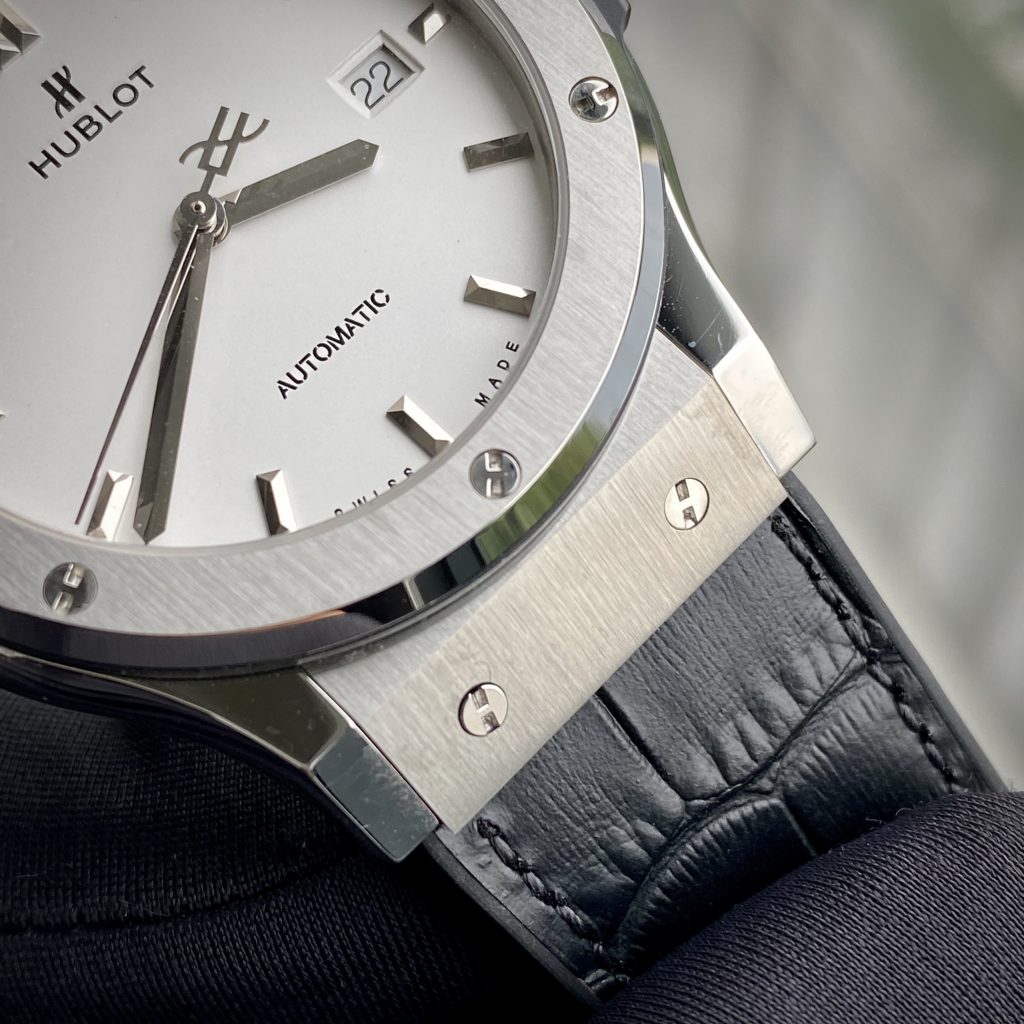 Hublot Replica 1:1 Watch Classic Fusion White Dial JJF Factory 42mm