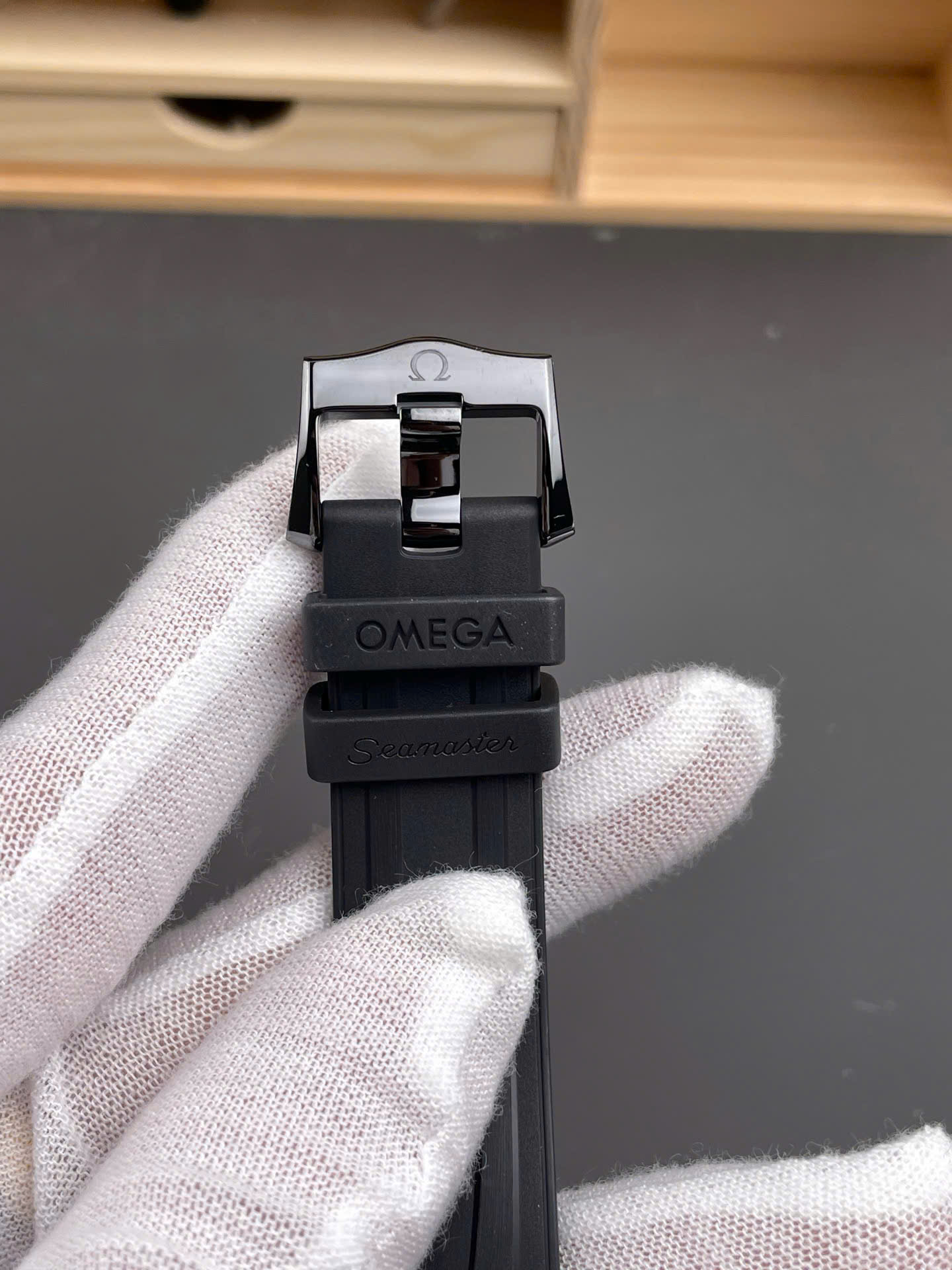 Omega Seamaster Chronometer Black Ceramic Imitation Luxury Watches Best Quality VS Factory 42mm