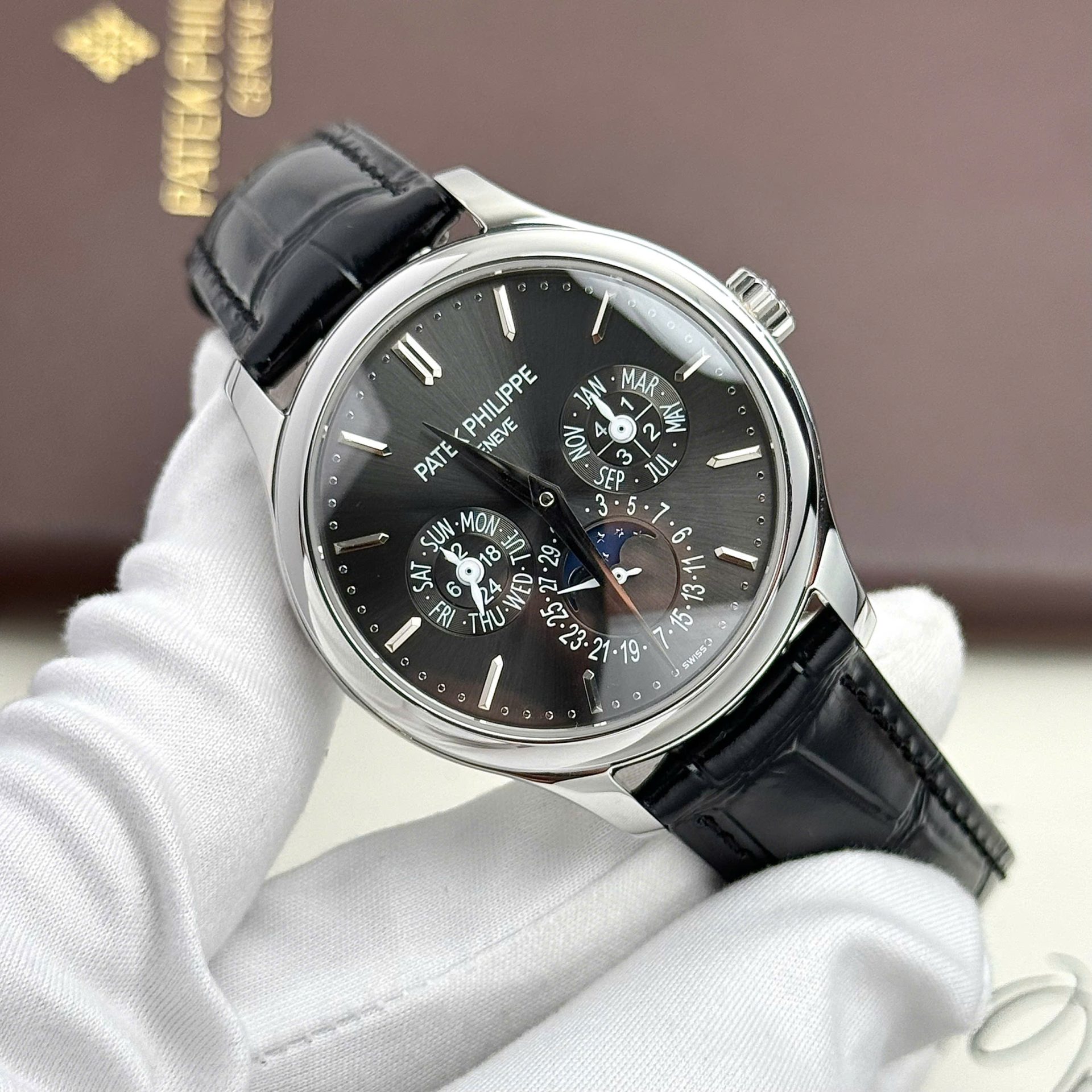 Patek Philippe Super Clone Watches Grand Complications 5327G Automatic Movement Gray Dial 40mm