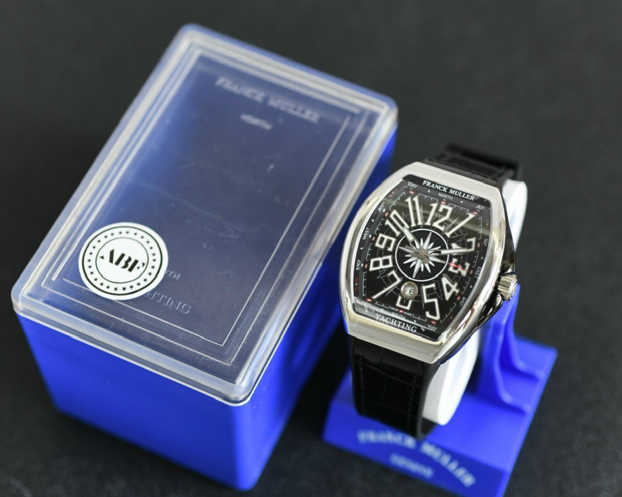 Franck Muller Replica 11 Watch V45 SC DT Swiss Black Dial ABF Factory 45mm