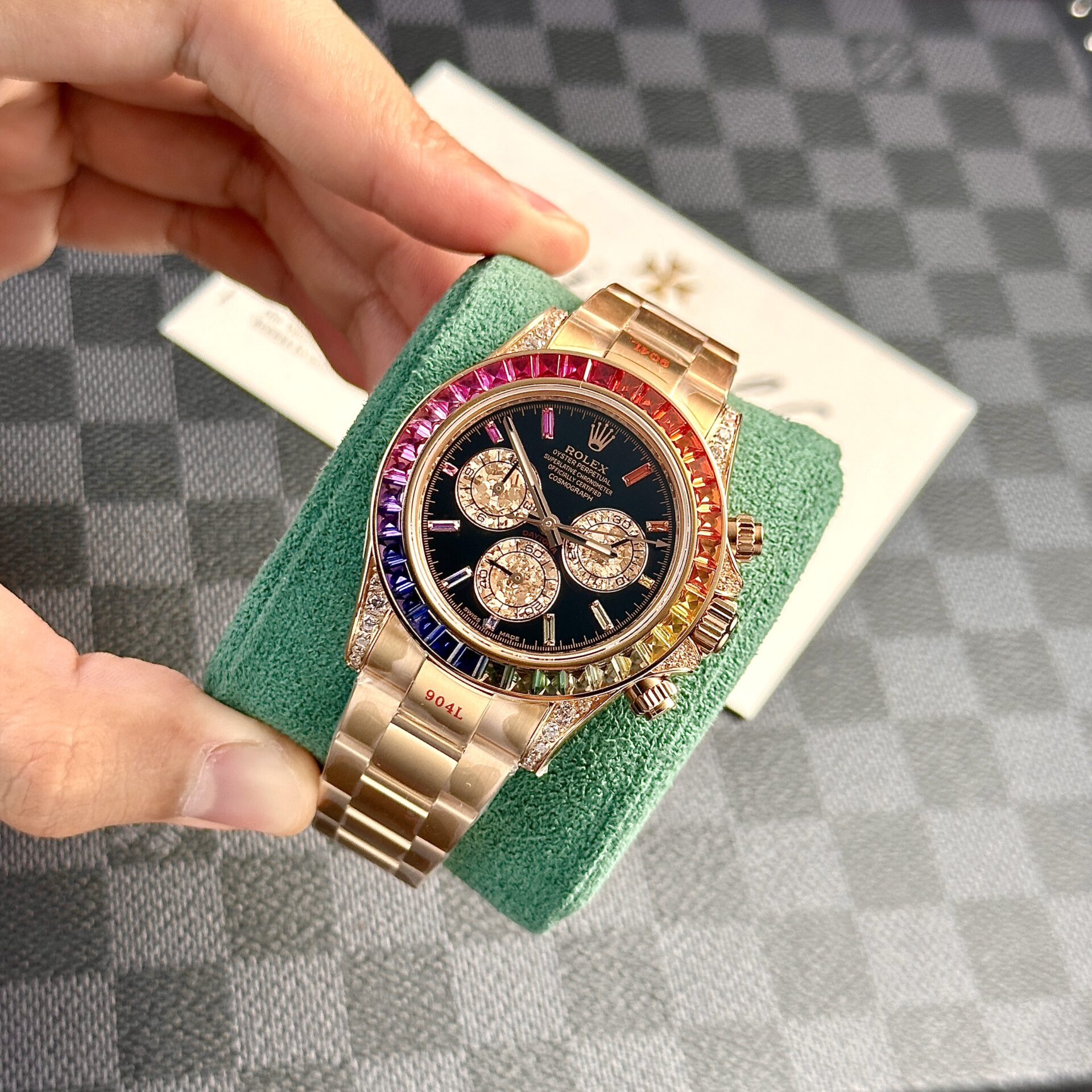 Rolex Replica 1:1 Watch Cosmograph Daytona Black Dial Noob Factory 40mm