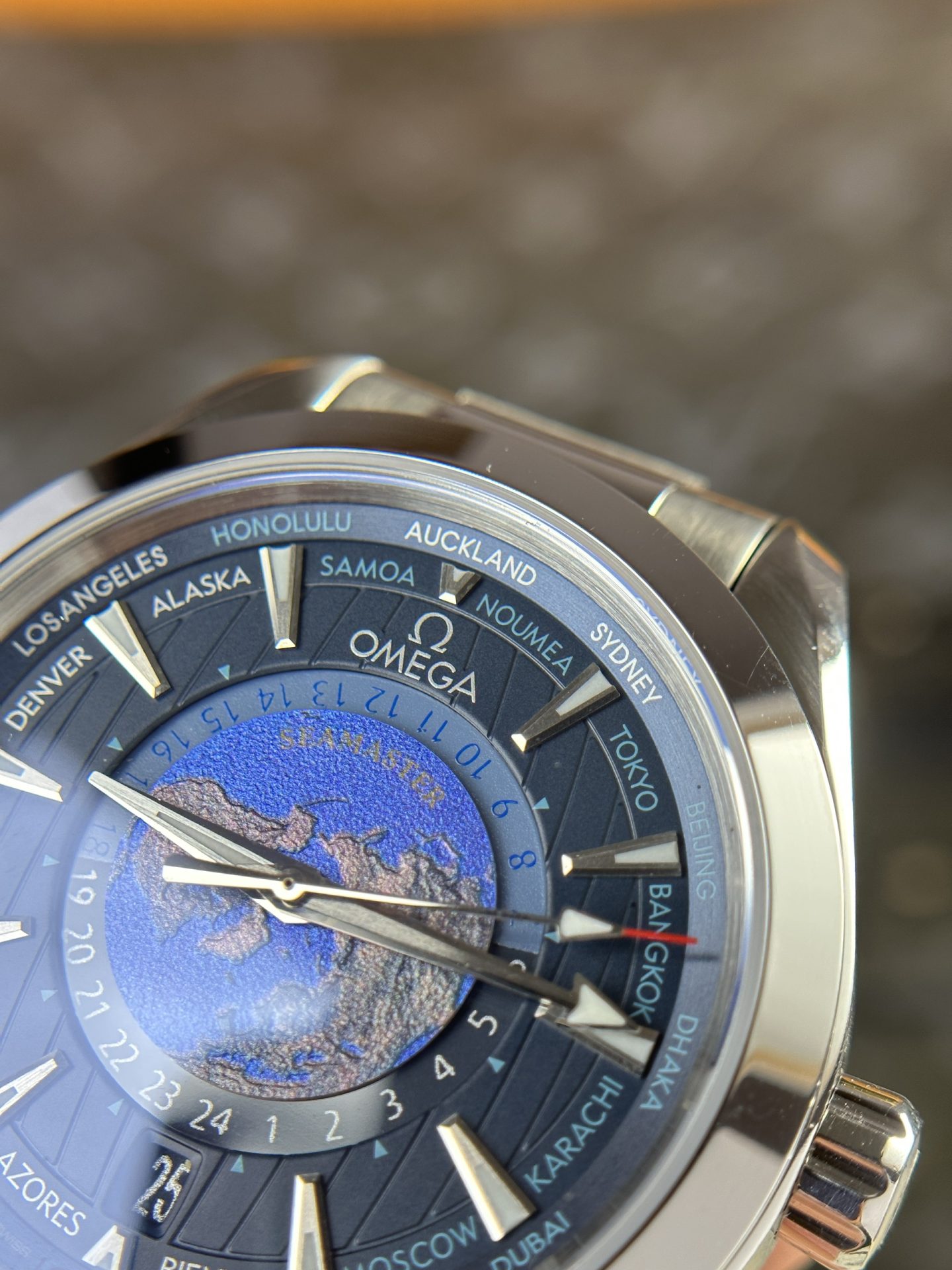 Omega Replica 1:1 Watch Seamaster Aqua Terra Blue Dial VS Factory 43mm