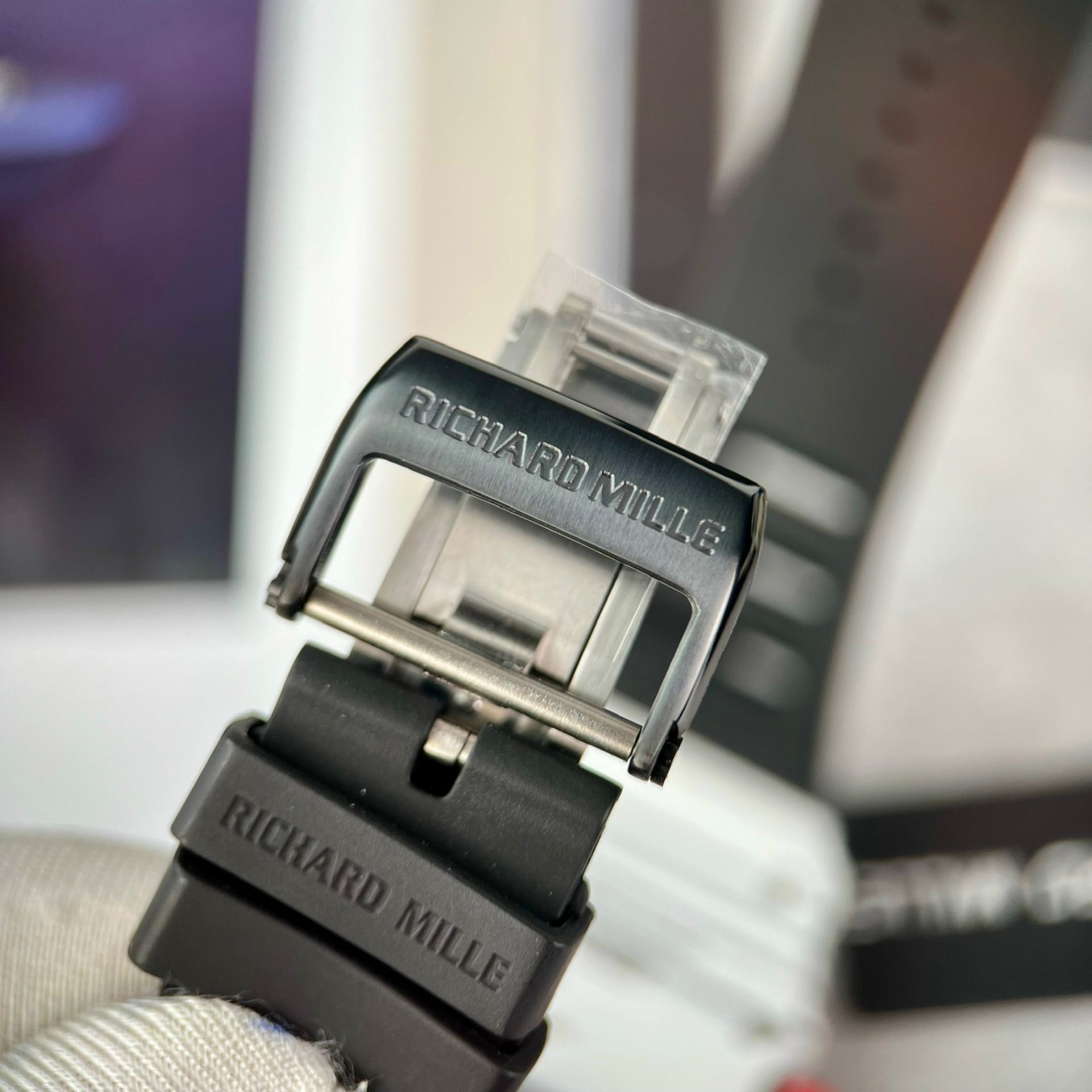 Richard Mille Replica 1:1 Watch RM35-01 Carbon TPT Factory BBR 44mm
