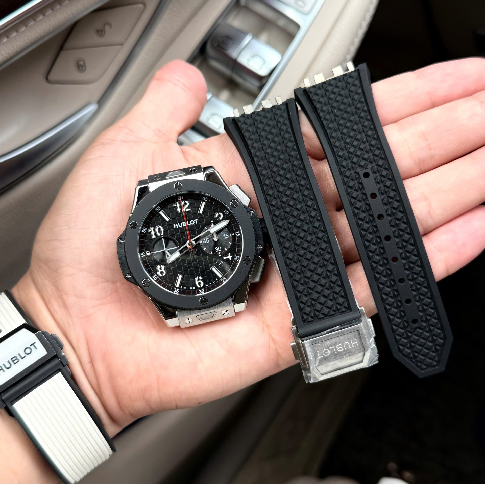 Hublot Best Replica Watches Big Bang 20th Anniversary Titanium Ceramic Men s BBA Factory 43mm