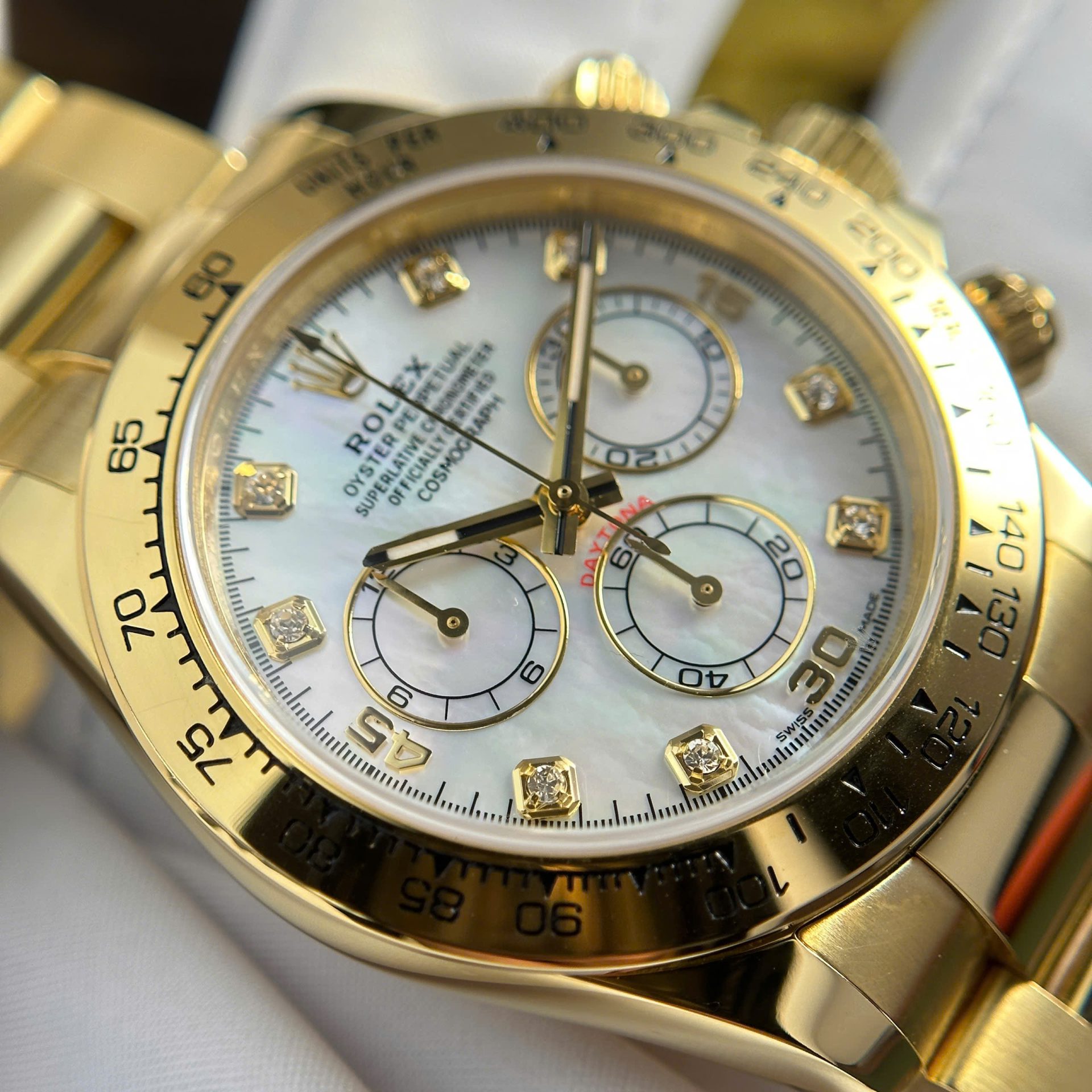 Rolex Daytona Cosmograph 116508 Best Replica Watch Custom Gold Wrapped 40mm