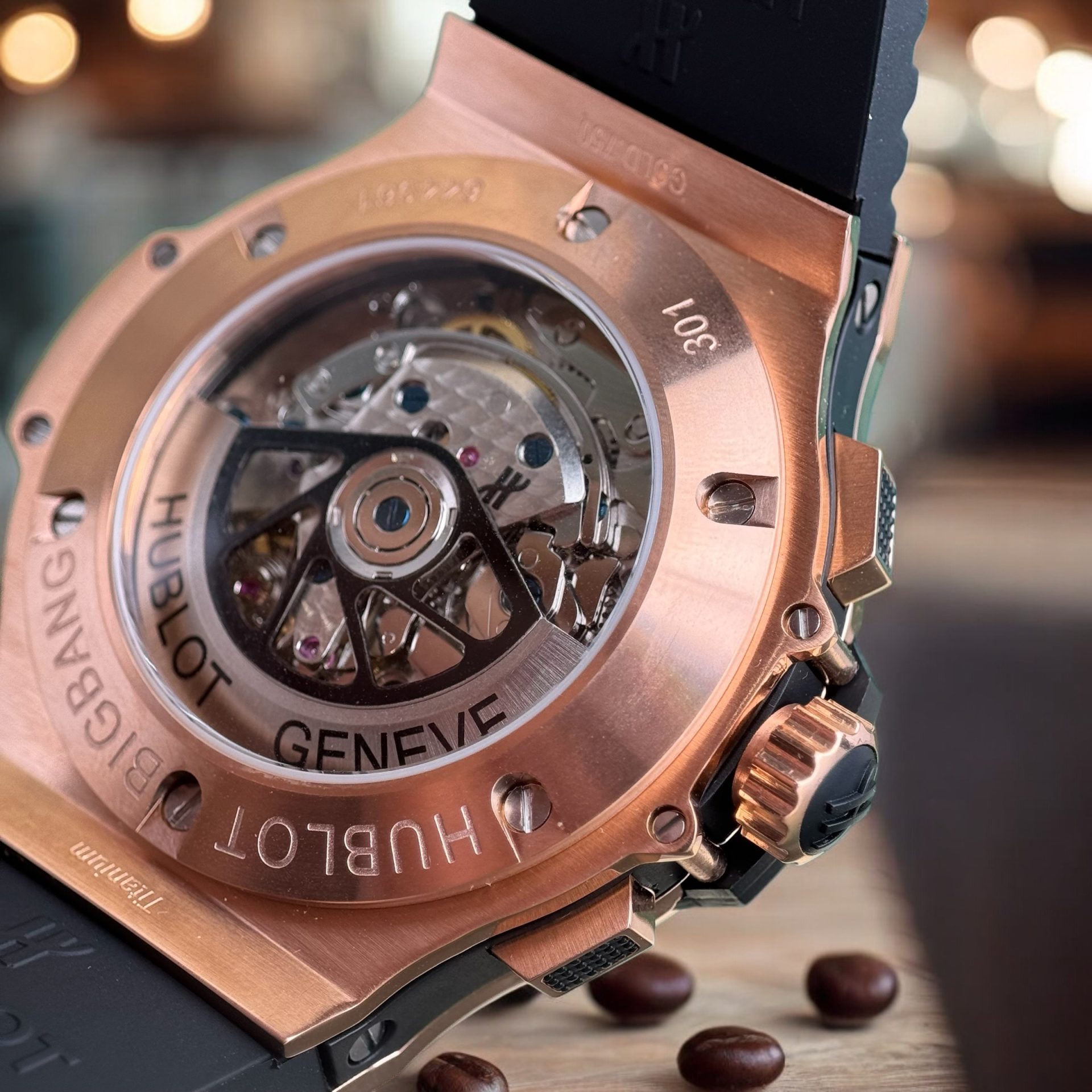 Hublot Replica 1:1 Watch Big Bang Chronograph King Gold Automatic  44mm