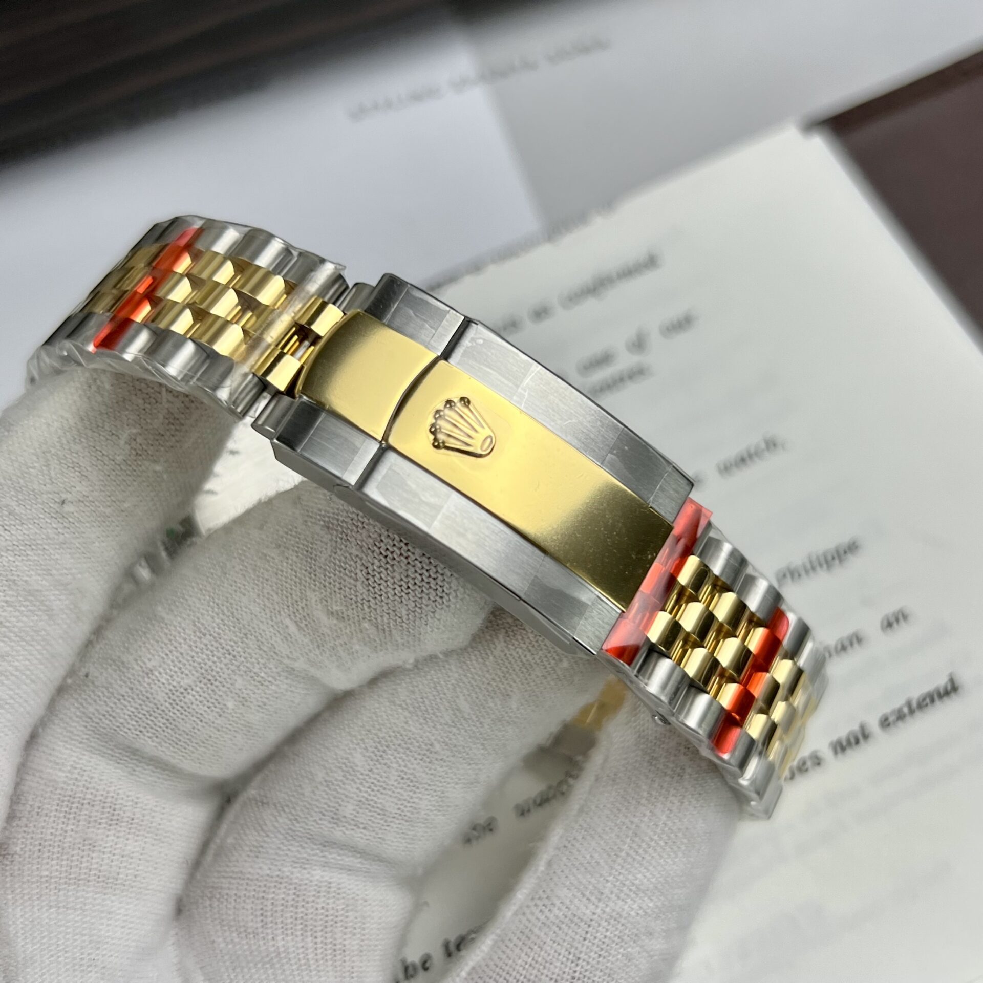 Rolex Datejust Yellow Dial High Quality Replica EW Factory 41mm