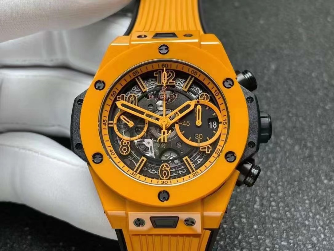 Replica Hublot Watch Big Bang Unico Orange Ceramic BBF Factory 42mm