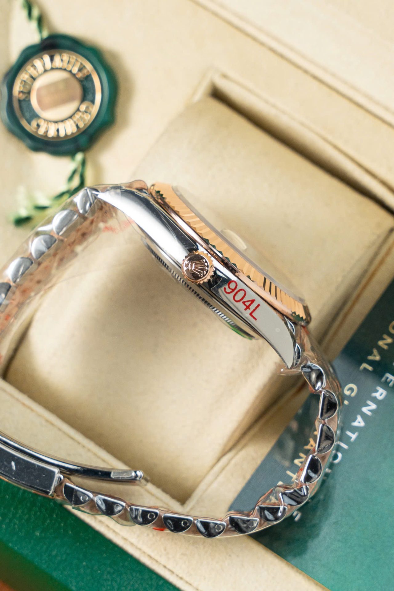 Rolex Copies Watch DateJust 126331 Dial Sundust Custom Gold Wrapped GM Factory 41mm