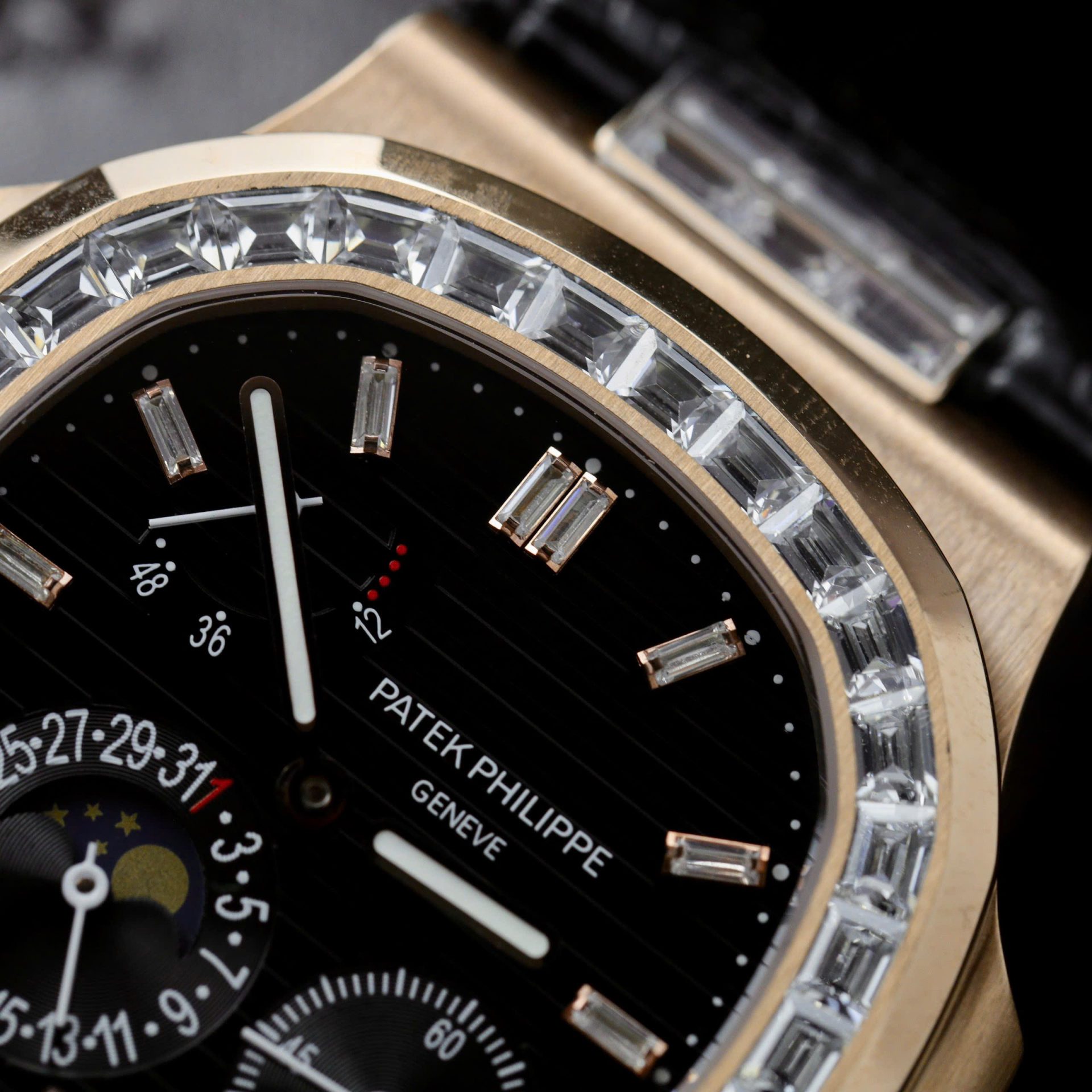 Patek Philippe Nautilus 5724R Replica 11 Watch Black GR Factory 40mm