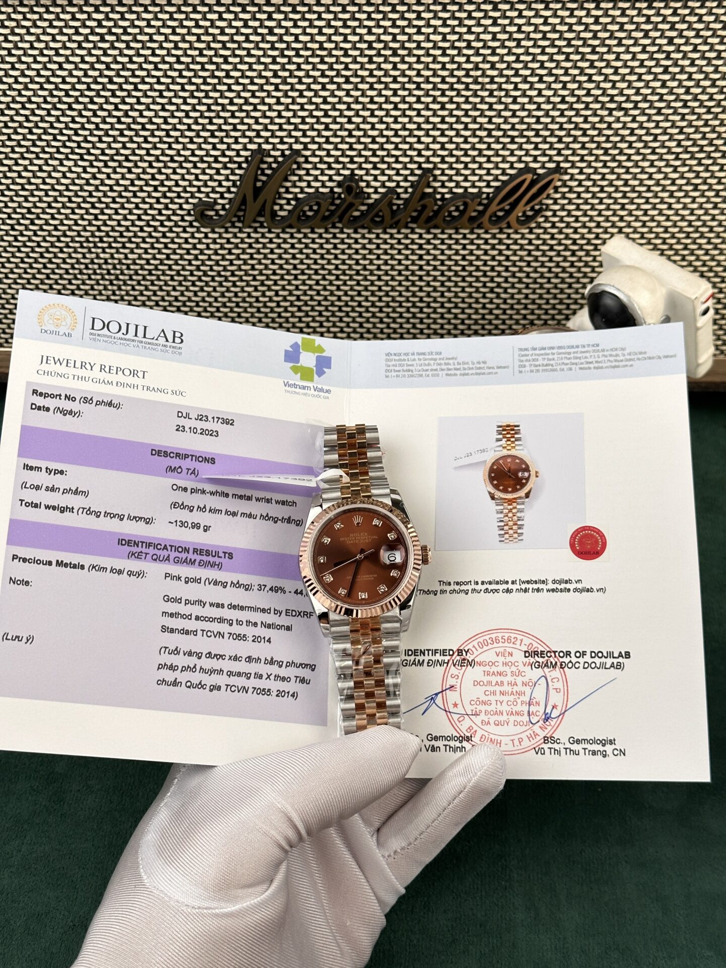 Rolex Replica 11 Watch DateJust Rose Gold Chocolate Dial GM Factory 36mm