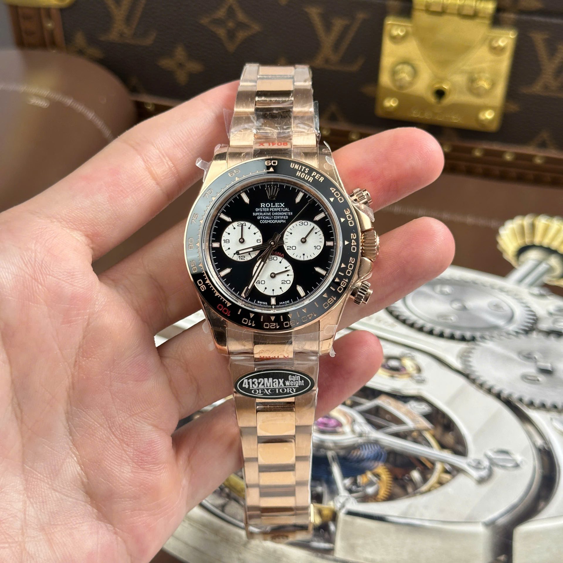 Rolex Cosmograph Daytona Le Mans 126525LN Knock Off Watches Weight 173 Grams QF Factory 40mm