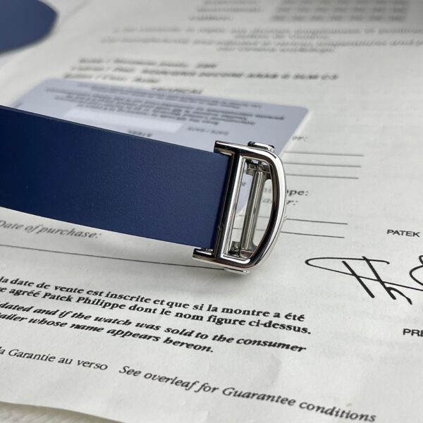 Cartier Replica 1:1 Watch Santos WSSA0030 Blue Dial Rubber Strap 39.8mm