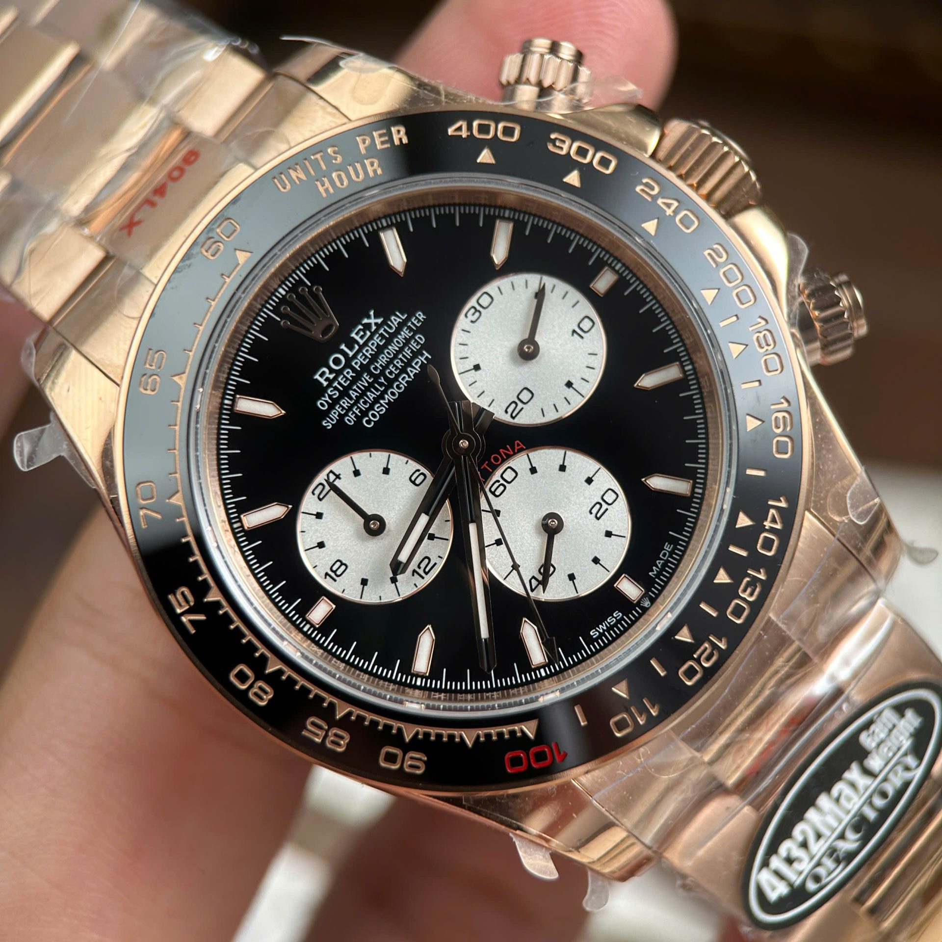 Rolex Cosmograph Daytona Le Mans 126525LN Knock Off Watches Weight 173 Grams QF Factory 40mm