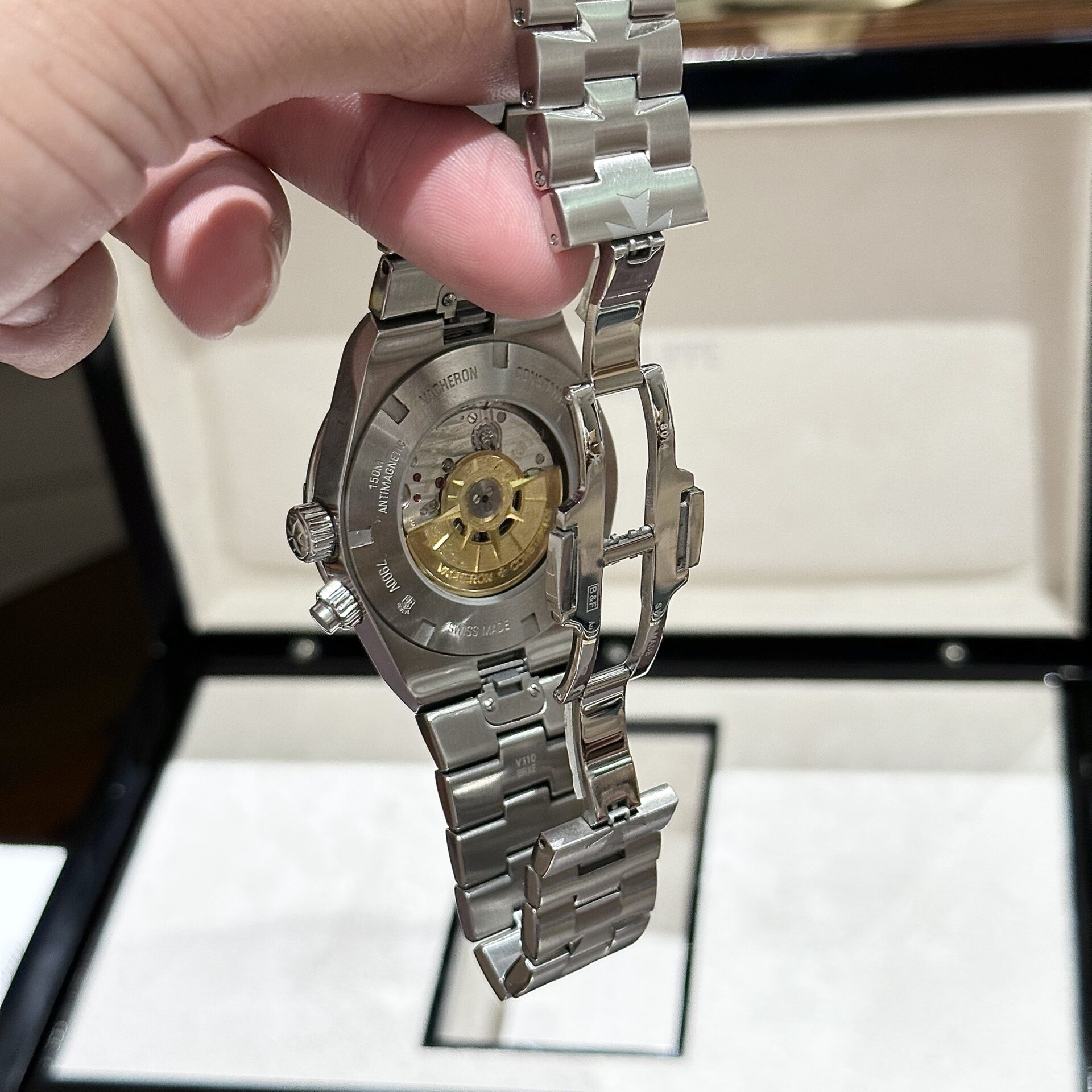 Vacheron Constantin Replica 1:1 Watch Overseas 7900V Dual Time Black Dial 41mm
