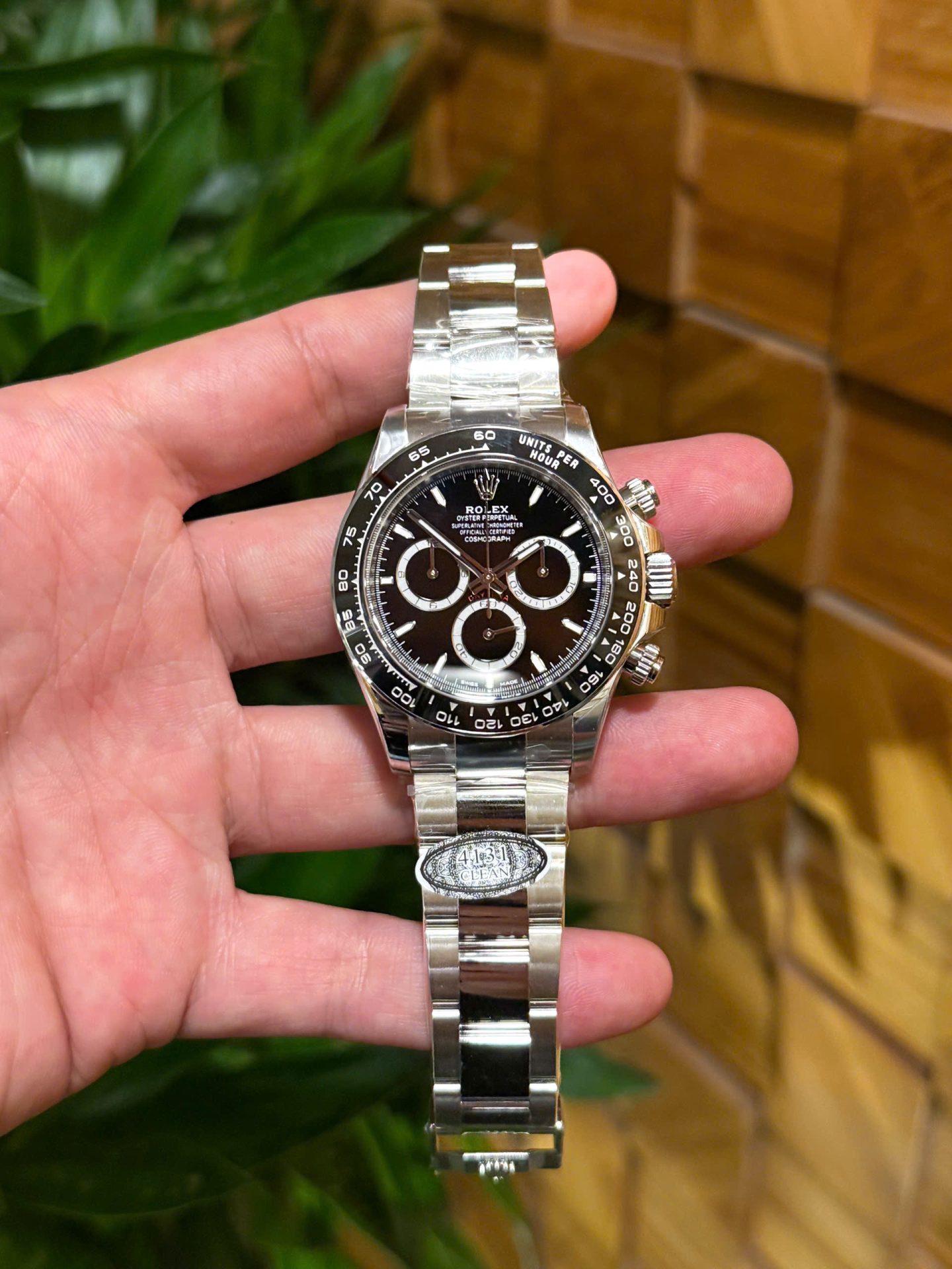 Rolex Daytona 126500LN Godzilla Best Replicas Calibre 4131 Swiss Movement Clean Factory 40mm