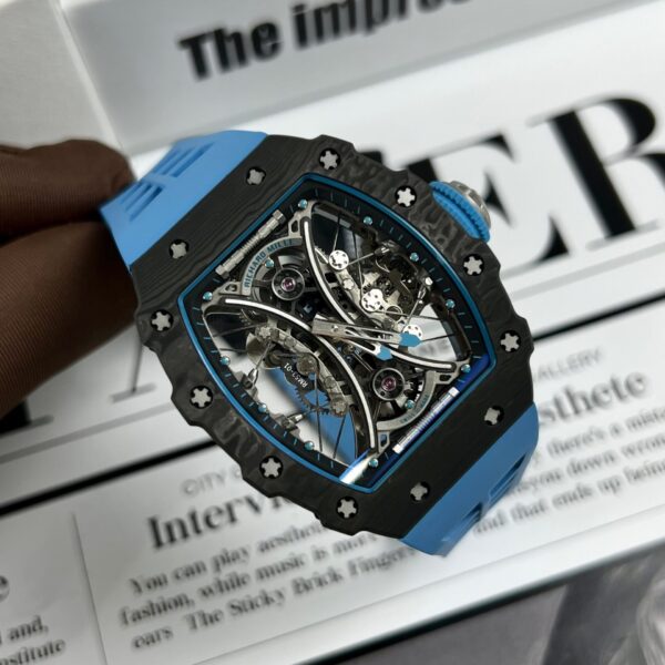 Richard Mille Rep 11 Watch Men s RM53-01 Pablo Mac Donough Tourbillon Carbon Case 44.5mm