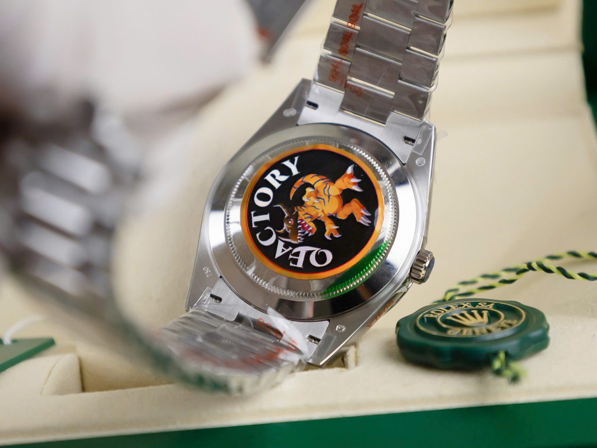 Rolex Day-Date 228239 Replica 11 Watch Dial Blue Ombre Weight 186 Grams QF 40mm