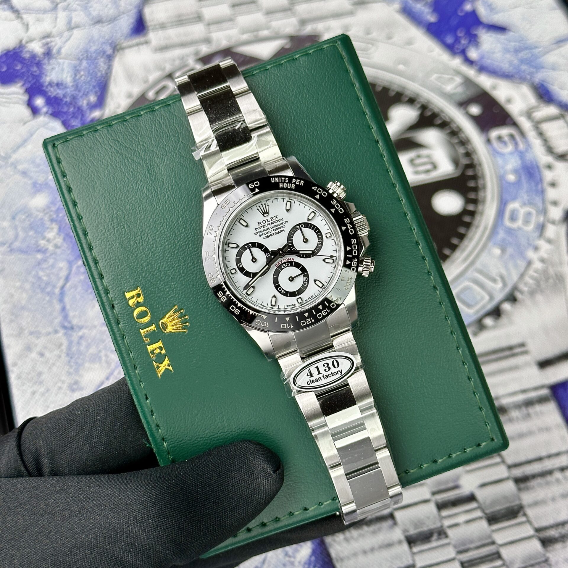 Rolex Replica 1:1 Watch Daytona 116500LN Panda White Dial Factory Clean 40mm