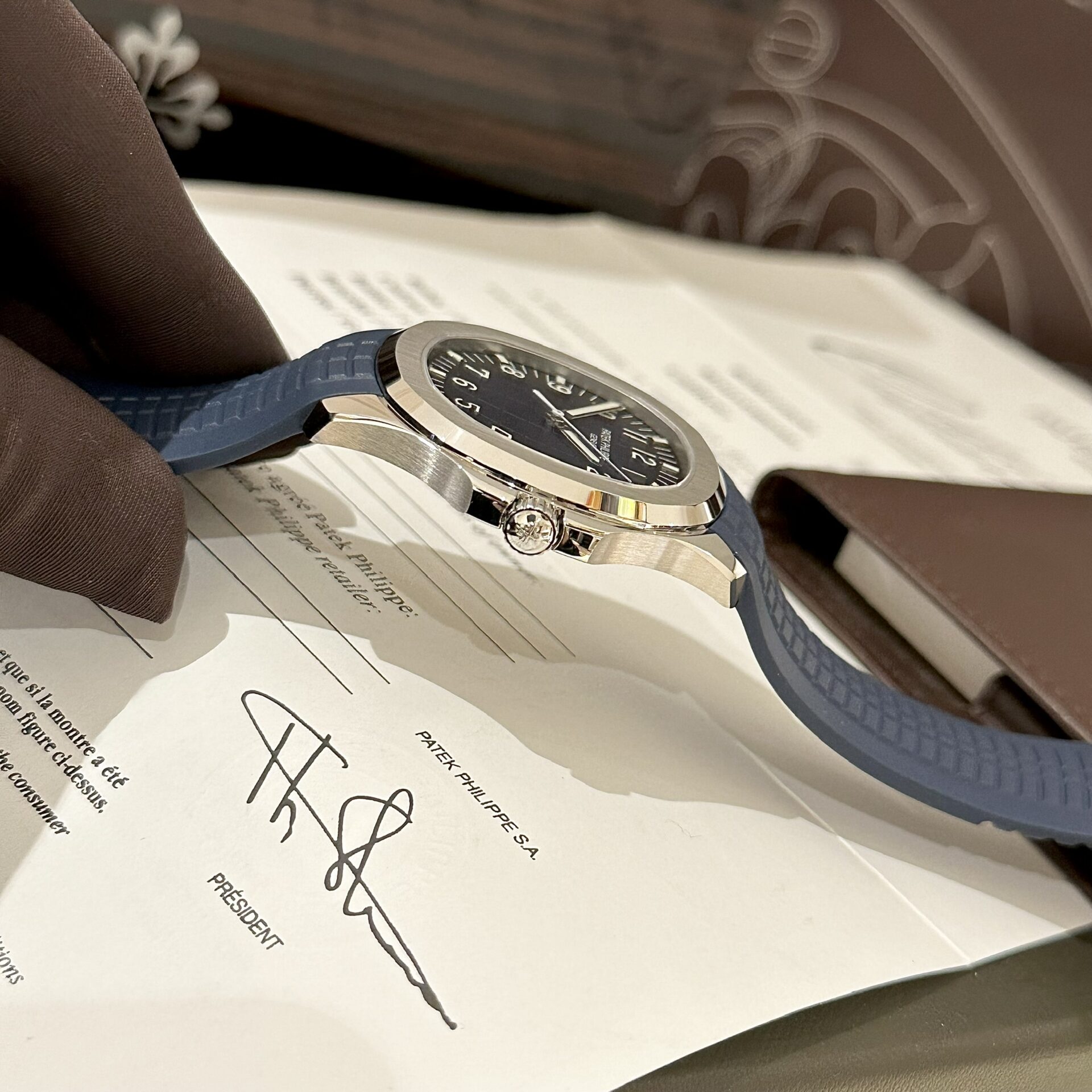 Patek Philippe Aquanaut 5167 Replica 1:1 Watch Blue 3K Factory 40mm